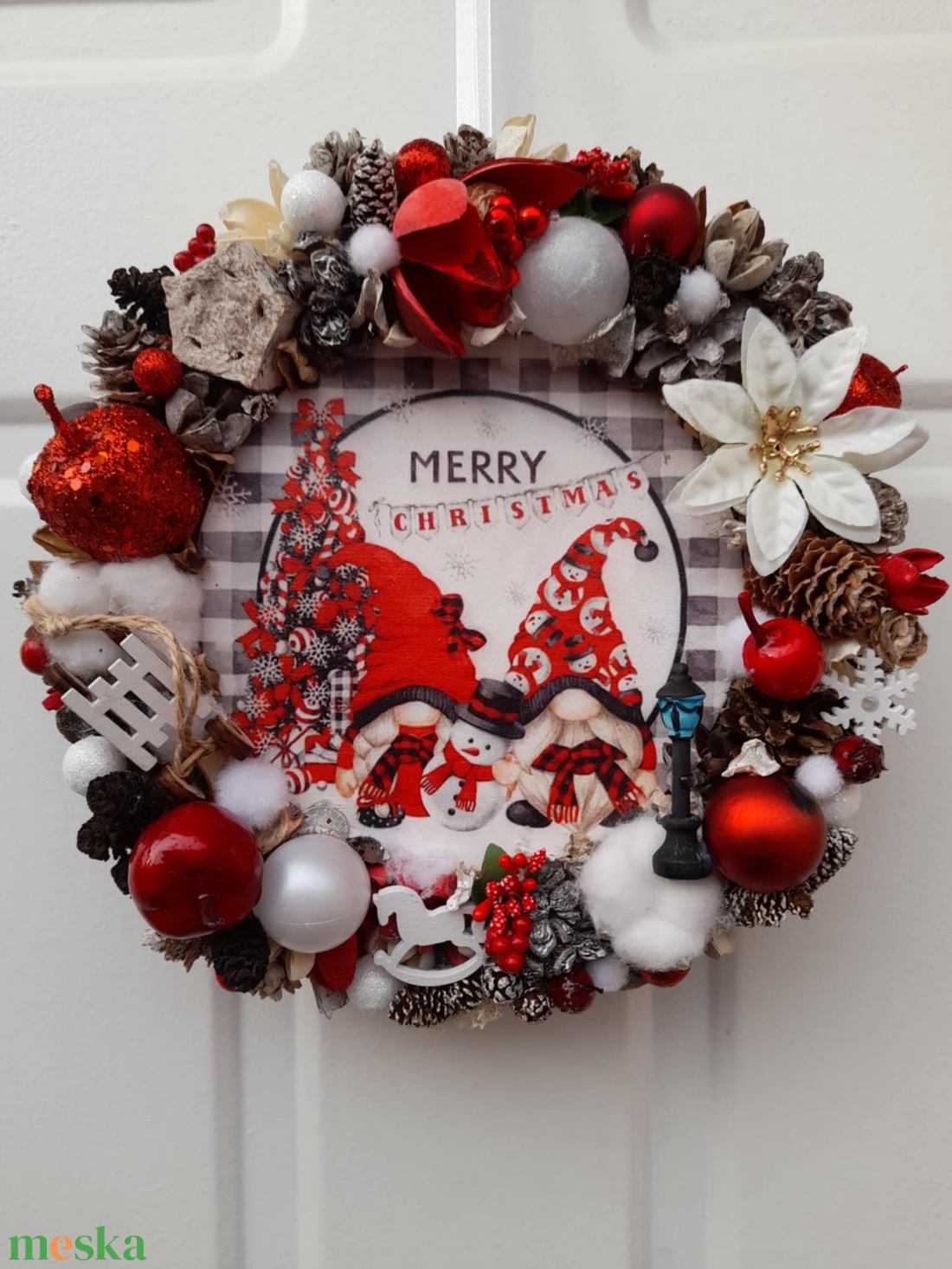 Adventi kopogtató - karácsony - adventi díszek - adventi ajtódísz - Meska.hu Adventi kopogtató - karácsony - adventi díszek - adventi ajtódísz - Meska.hu