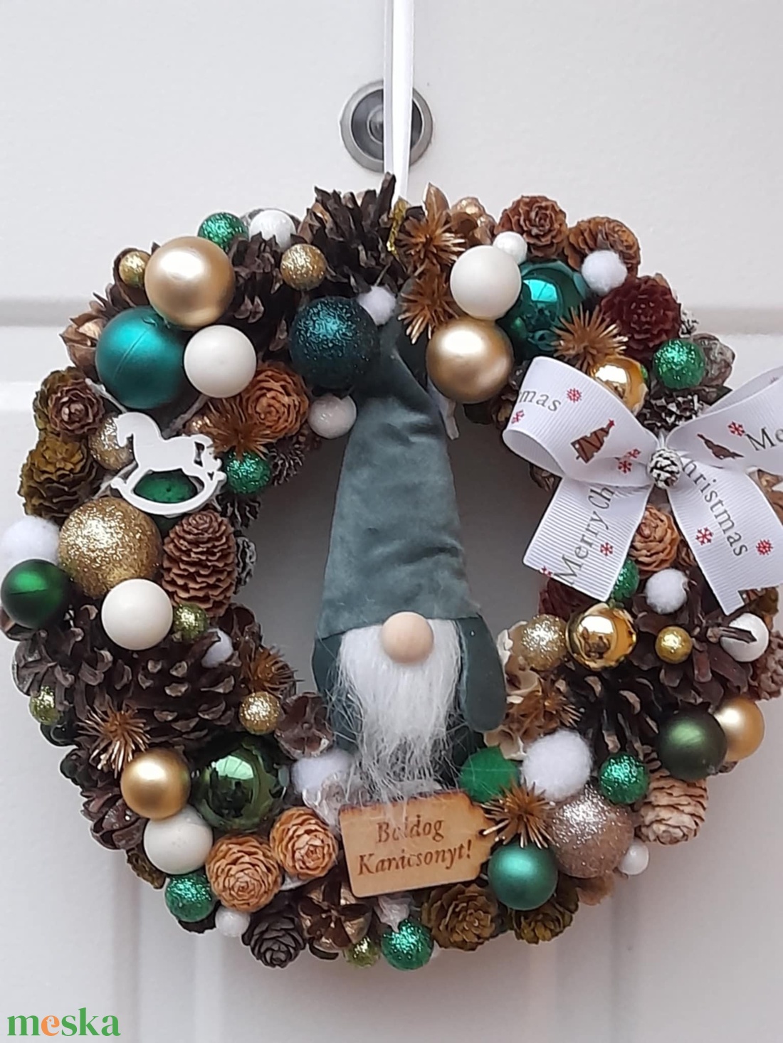 Adventi kopogtató - karácsony - adventi díszek - adventi ajtódísz - Meska.hu Adventi kopogtató - karácsony - adventi díszek - adventi ajtódísz - Meska.hu