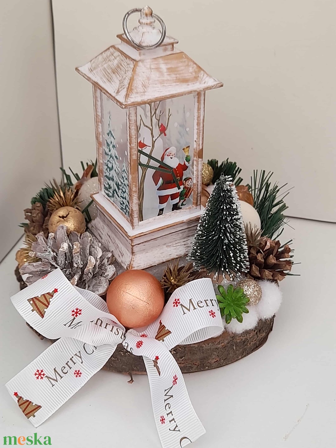 Adventi asztaldísz - karácsony - adventi díszek - adventi asztaldísz - Meska.hu