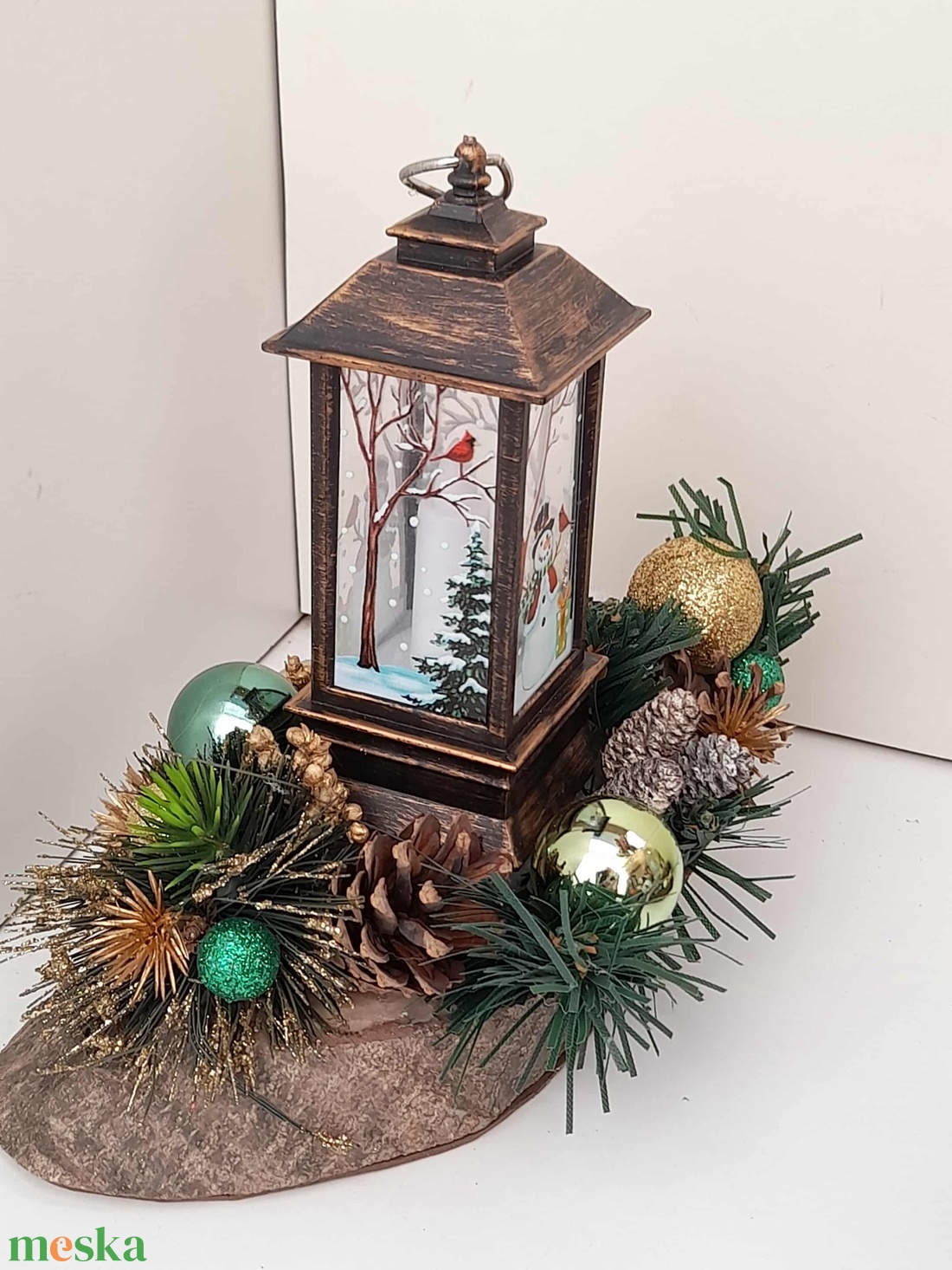 Adventi asztaldísz - karácsony - adventi díszek - adventi asztaldísz - Meska.hu