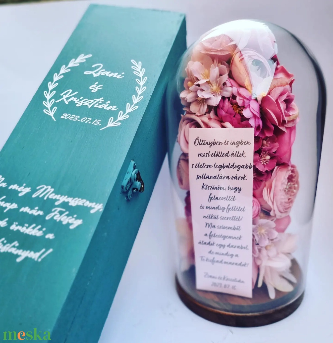 Egyedi festett bortartó és üvegbúra szülőköszöntő - esküvő - emlék & ajándék - szülőköszöntő ajándék - Meska.hu Egyedi festett bortartó és üvegbúra szülőköszöntő - esküvő - emlék & ajándék - szülőköszöntő ajándék - Meska.hu