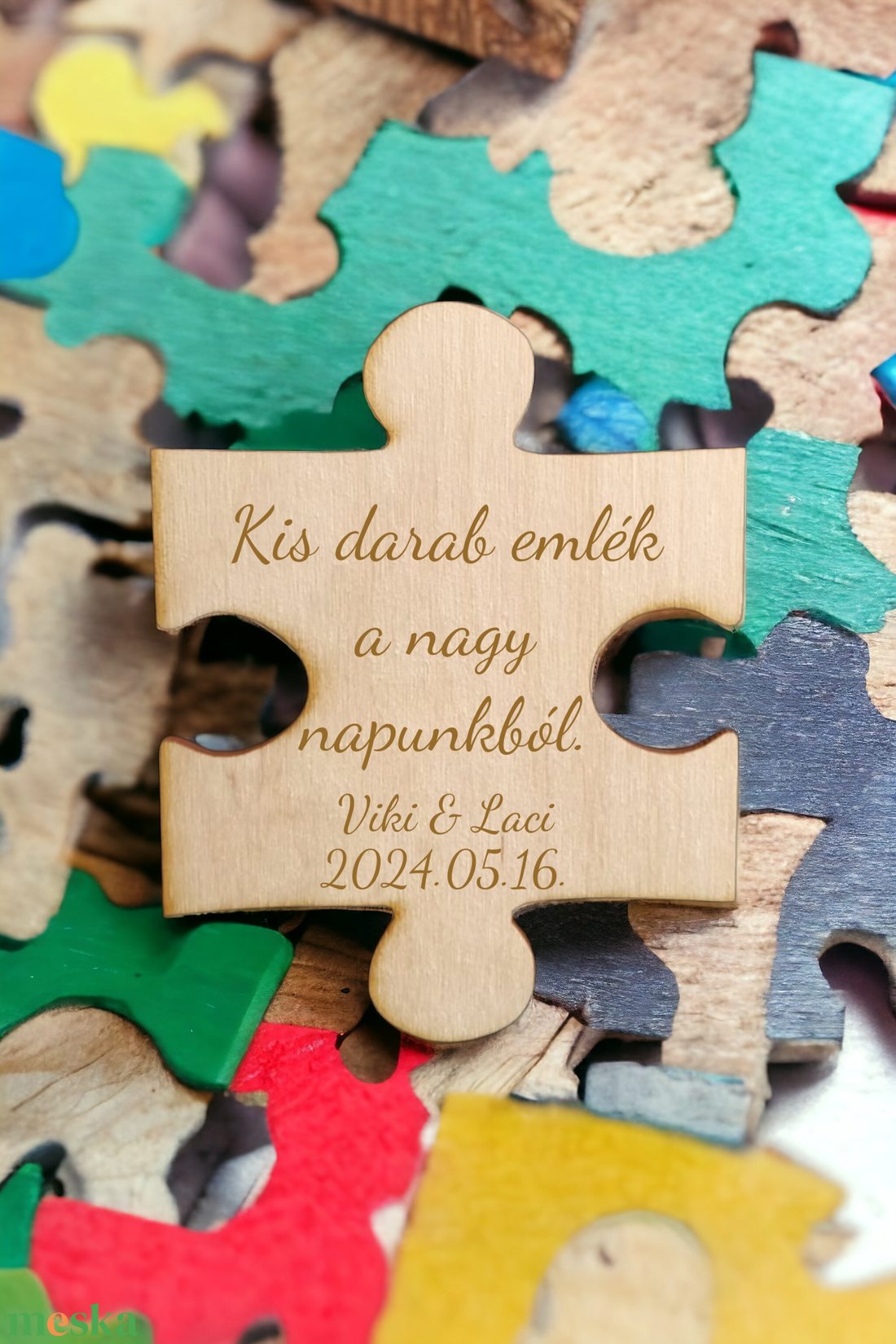 10 db Puzzle hűtőmágnes, köszönőajándék - esküvő - emlék & ajándék - köszönőajándék - Meska.hu 10 db Puzzle hűtőmágnes, köszönőajándék - esküvő - emlék & ajándék - köszönőajándék - Meska.hu