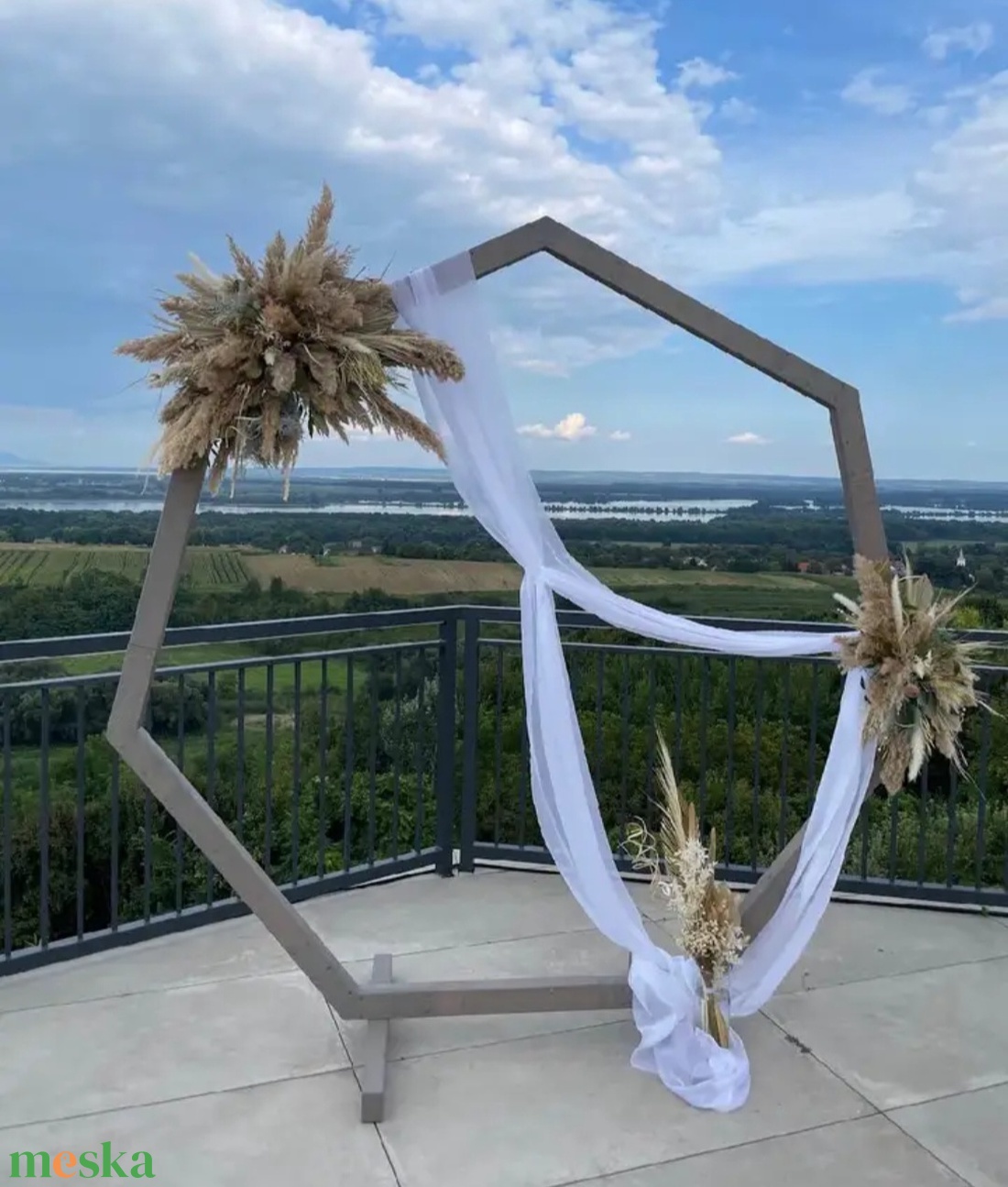 Bérelhető pampa szárazvirág esküvői dekoráció - esküvő - dekoráció - helyszíni dekor - Meska.hu