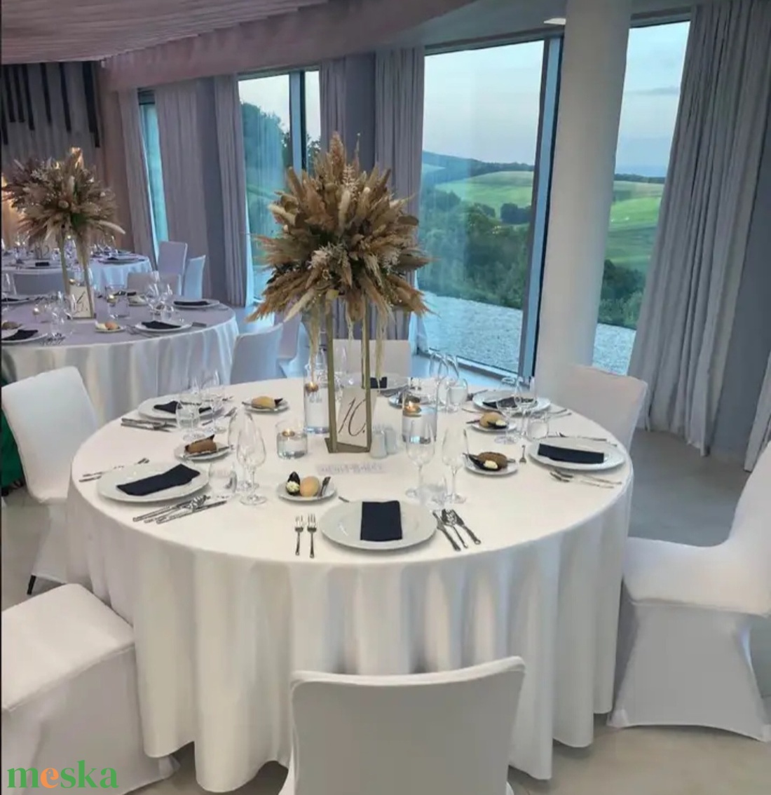 Bérelhető pampa szárazvirág esküvői dekoráció - esküvő - dekoráció - helyszíni dekor - Meska.hu