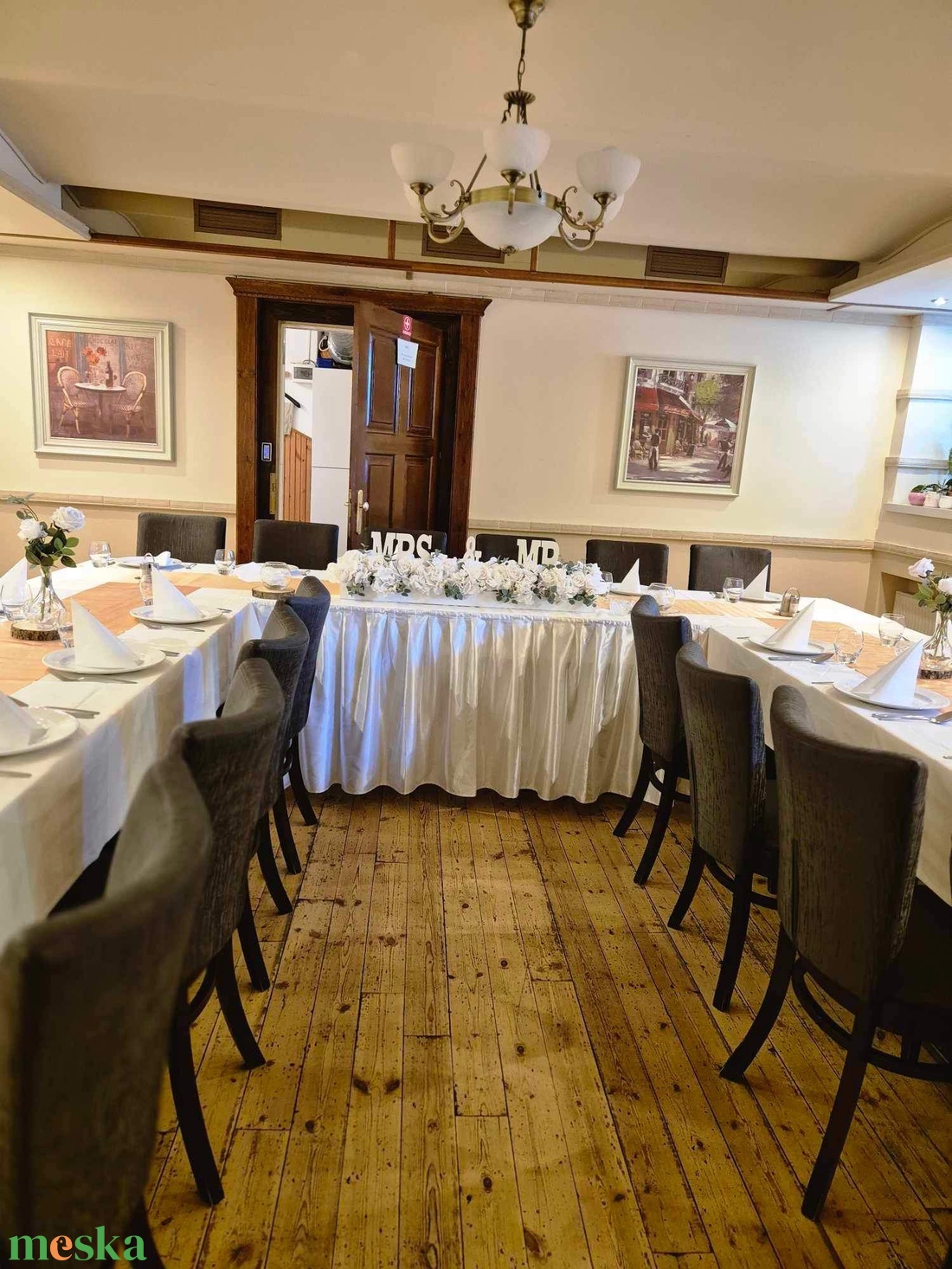 Bérelhető Klasszikus rusztikus esküvői dekoráció - esküvő - dekoráció - helyszíni dekor - Meska.hu