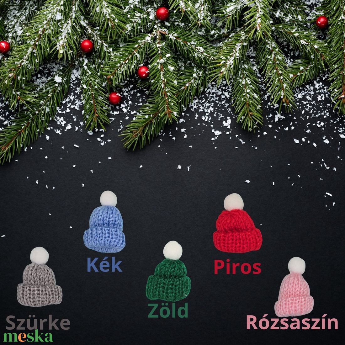 SAPKÁS EGYEDI KARÁCSONYI ÜVEGGÖMB PIROS 6 cm (603gomb) - karácsony - karácsonyi lakásdekoráció - karácsonyfadíszek - Meska.hu