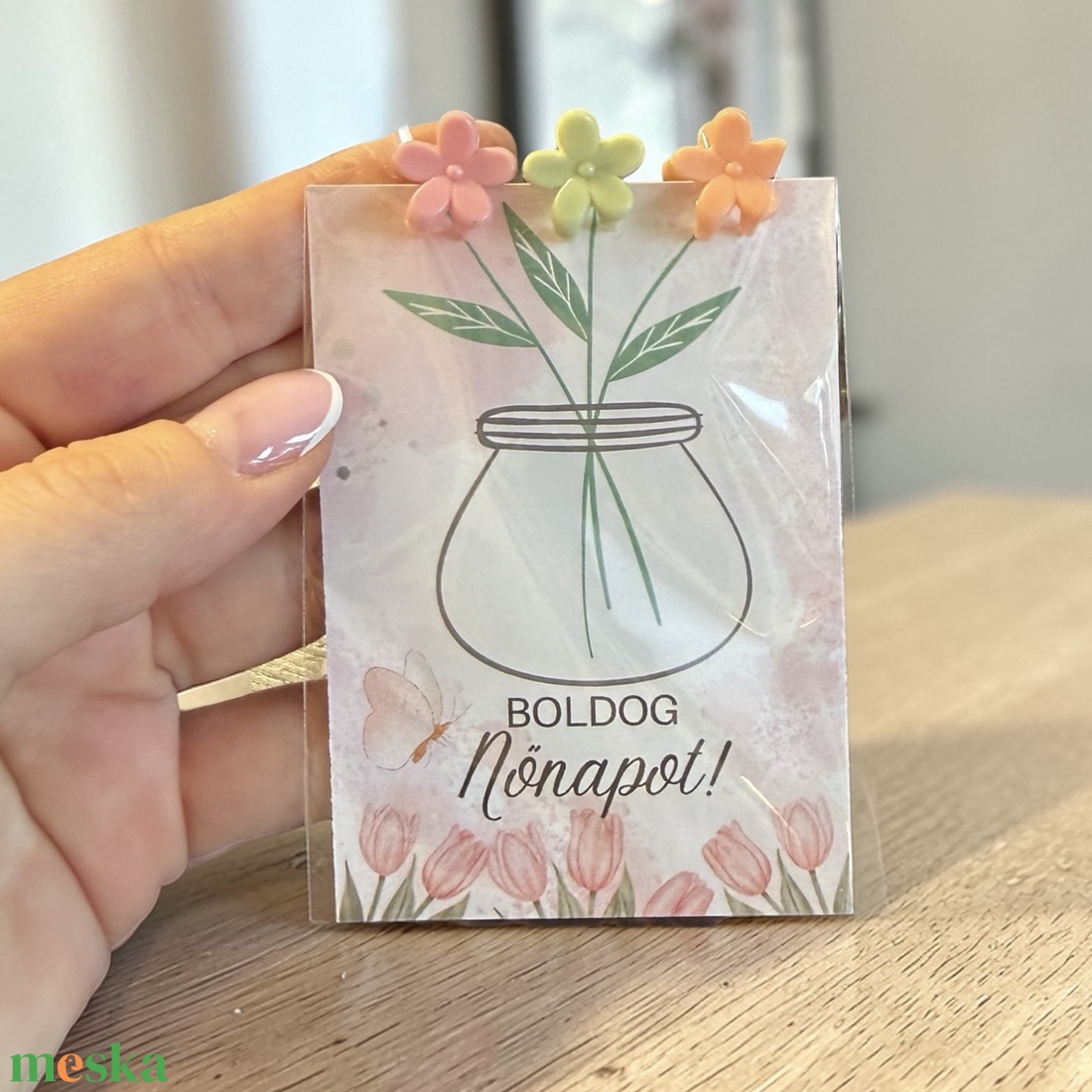 Nőnapi ajándék kiscsatokkal  - ruha & divat - hajdísz & hajcsat - hajdísz - Meska.hu