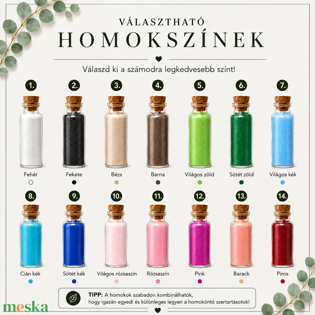 Üveg szív homoköntő, homokceremónia szett kérhető felirattal (HOM6) - esküvő - esküvői ceremónia - homokceremónia szettek - Meska.hu
