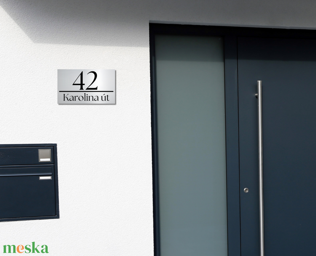 Házszámtábla modern - otthon & életmód - ház & kert - névtábla - Meska.hu Házszámtábla modern - otthon & életmód - ház & kert - névtábla - Meska.hu