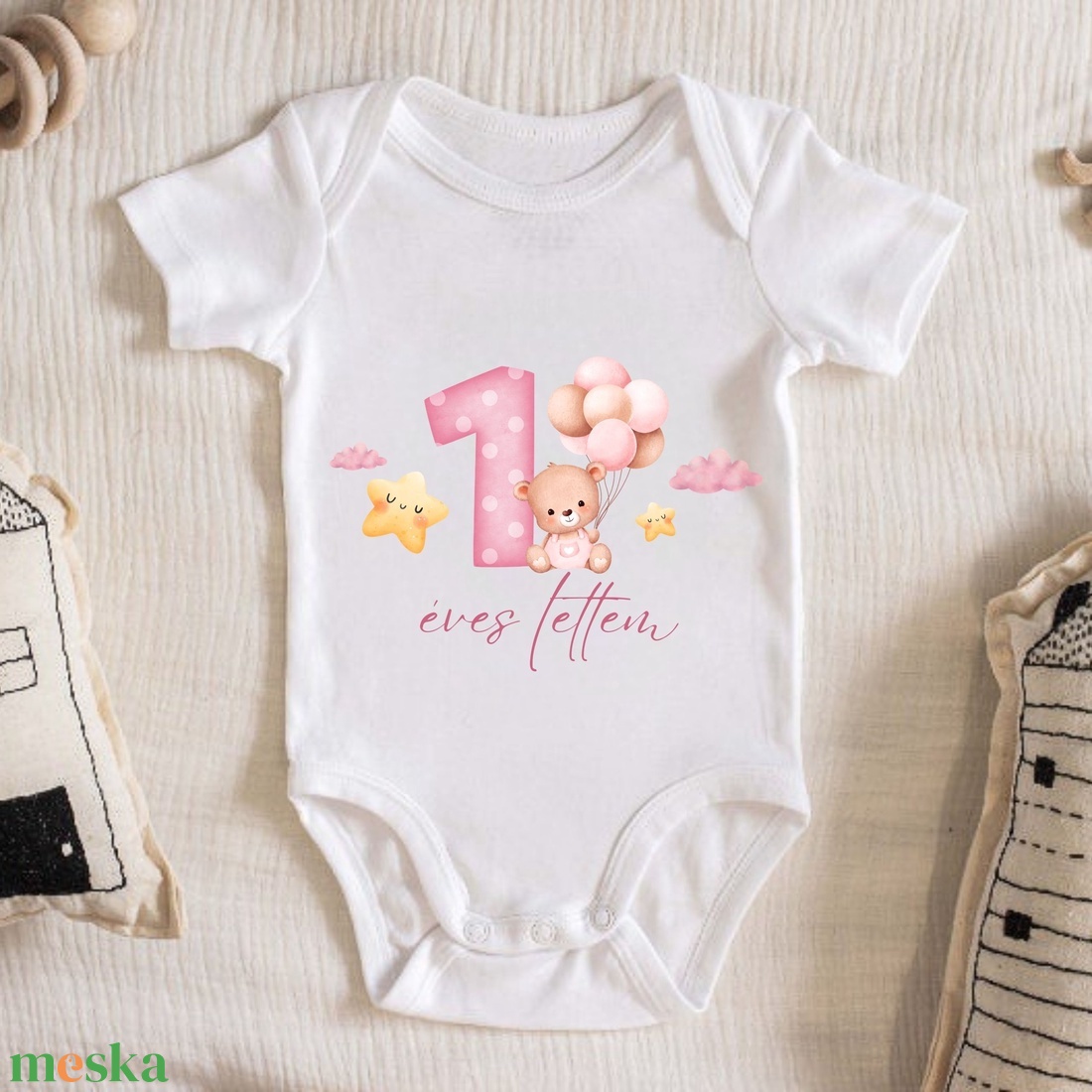 Első szülinap rózsaszín lufis maci body - játék & sport - baba & babaház - babaruha, babakellék - Meska.hu Első szülinap rózsaszín lufis maci body - játék & sport - baba & babaház - babaruha, babakellék - Meska.hu