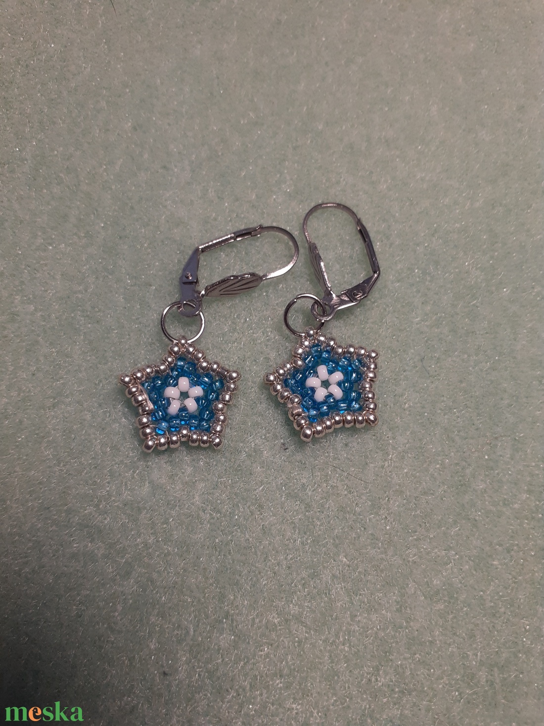 Csillagfény - fülbevaló - ékszer - fülbevaló - lógó fülbevaló - Meska.hu