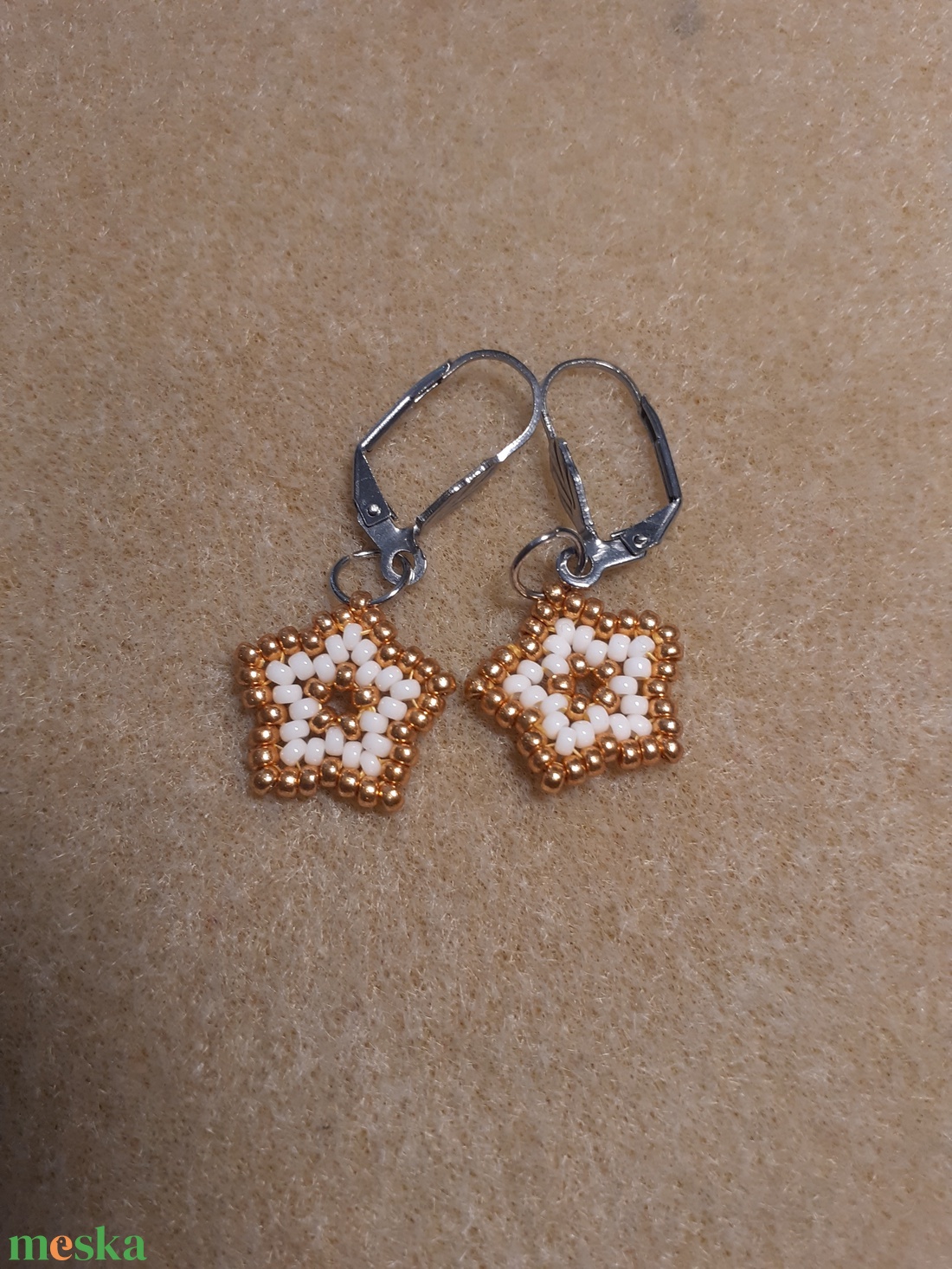 Csillagfény - fülbevaló - ékszer - fülbevaló - lógó fülbevaló - Meska.hu