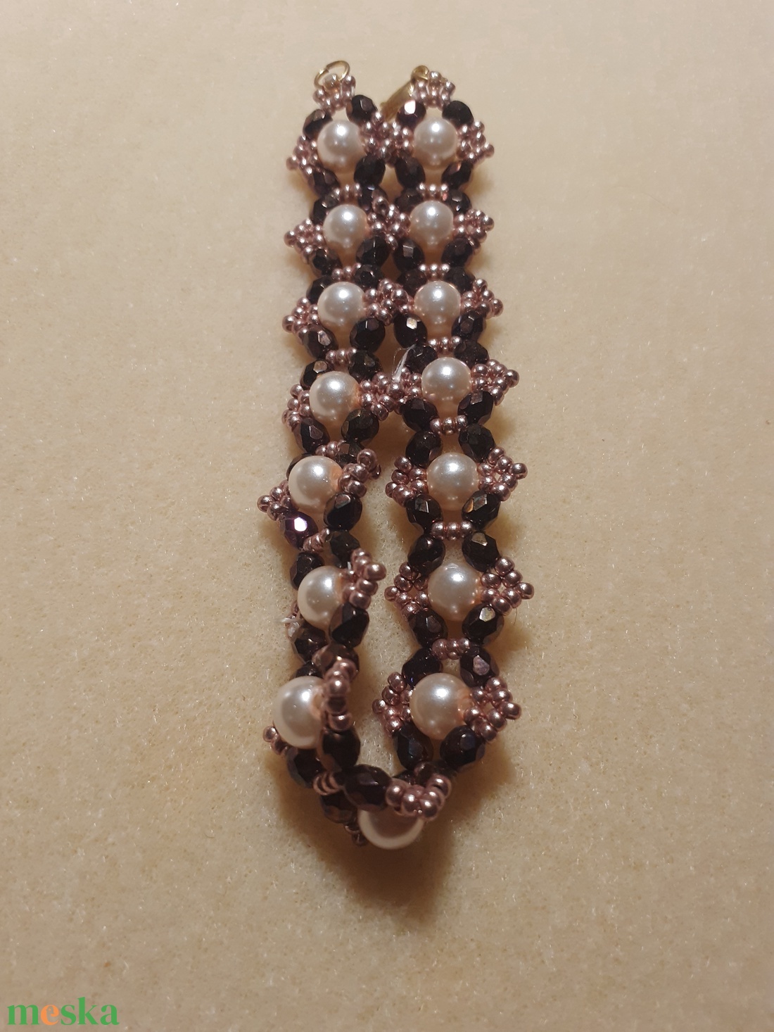 Rózsabalak - gyöngyékszerszett - ékszer - ékszerszett - Meska.hu