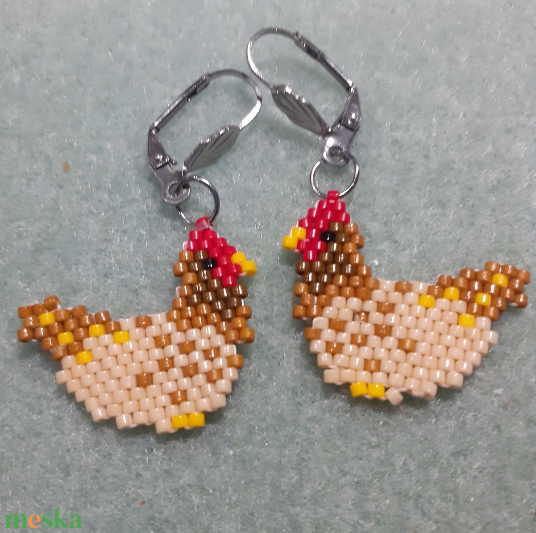 Pipi - gyöngy fülbevaló - ékszer - fülbevaló - lógó fülbevaló - Meska.hu