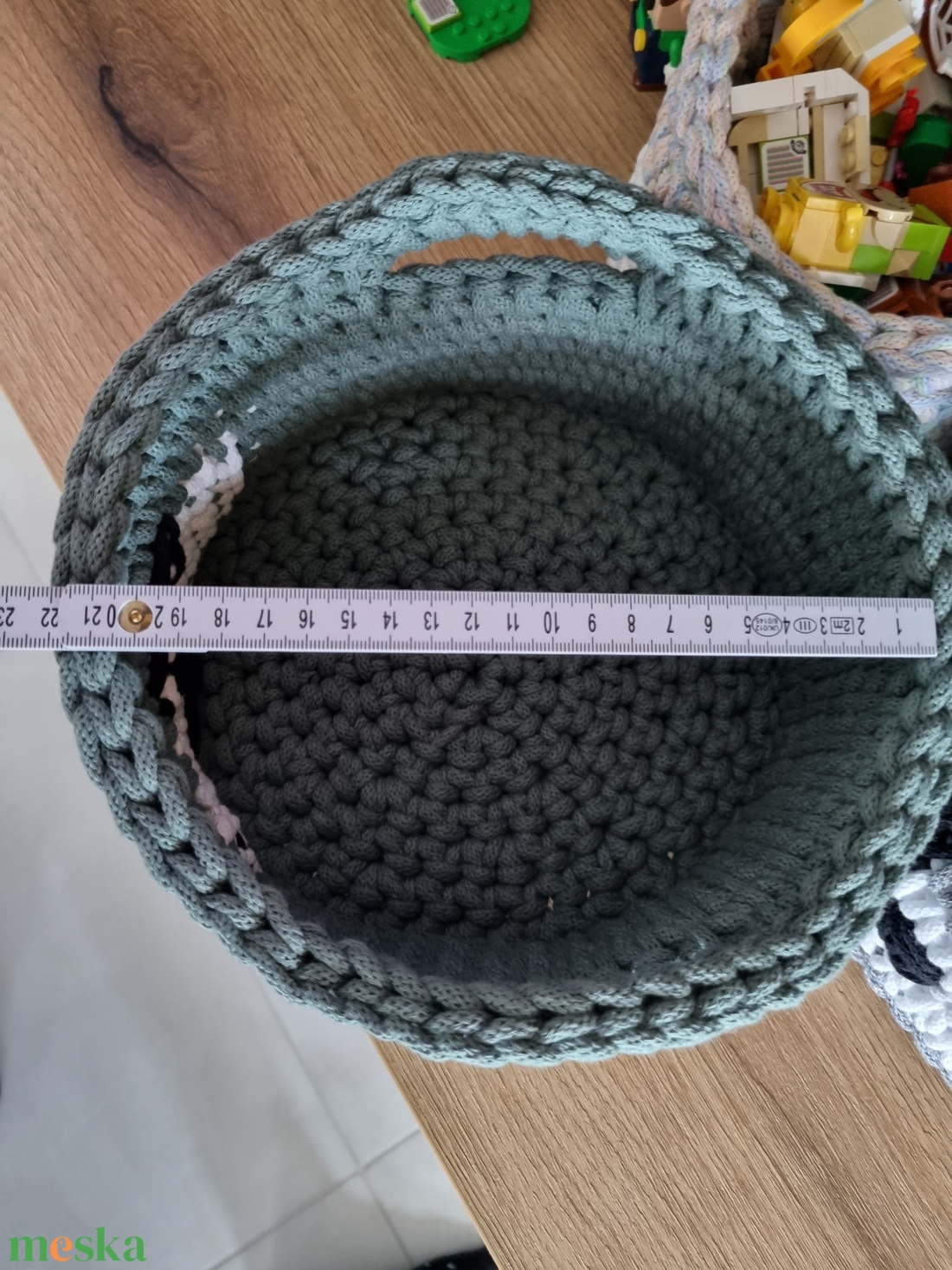 Maci kosár - otthon & életmód - tárolás & rendszerezés - tárolókosár - Meska.hu