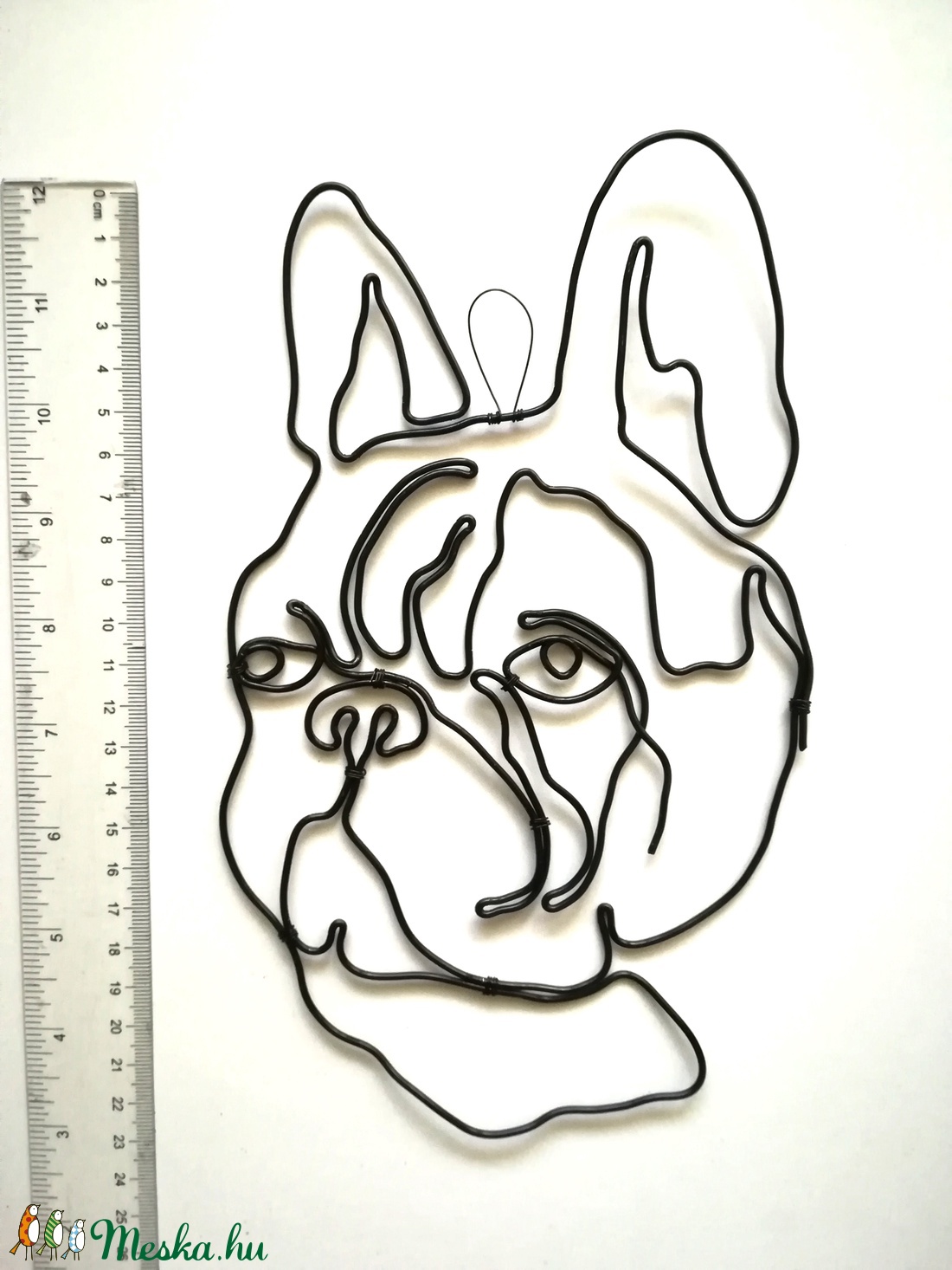 Drót fali dekoráció - francia bulldog - - Meska.hu Drót fali dekoráció - francia bulldog - - Meska.hu