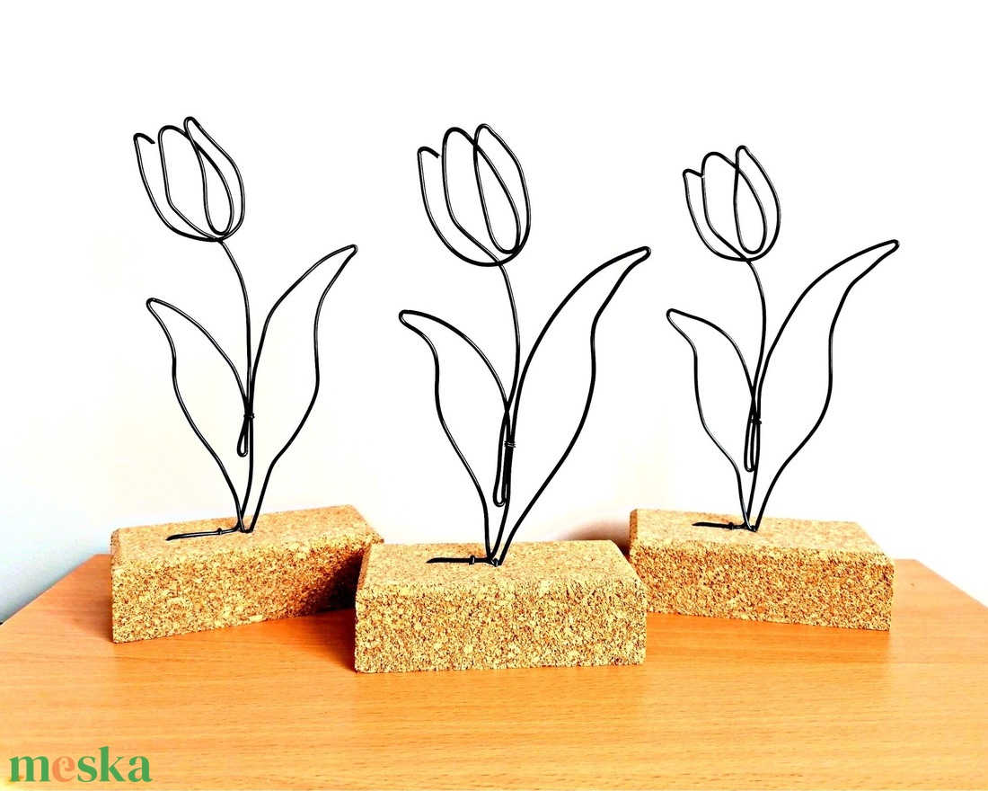 2 db tulipán drótból - asztali lakásdekoráció - virágos ajándékötlet hölgyeknek, nőknek, édesanyáknak- ballagási ajándék - otthon & életmód - dekoráció - virágdísz és tartó - csokor & virágdísz - Meska.hu 2 db tulipán drótból - asztali lakásdekoráció - virágos ajándékötlet hölgyeknek, nőknek, édesanyáknak- ballagási ajándék - otthon & életmód - dekoráció - virágdísz és tartó - csokor & virágdísz - Meska.hu
