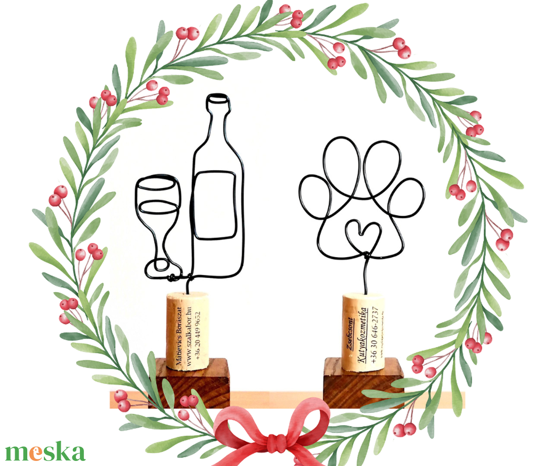 Kreatív karácsonyi ajándékötlet vendégeknek - vendégajándék fodrászoktól, kozmetikusoktól, masszőröktől stb. - karácsony - karácsonyi lakásdekoráció - karácsonyi lakásdíszek - Meska.hu