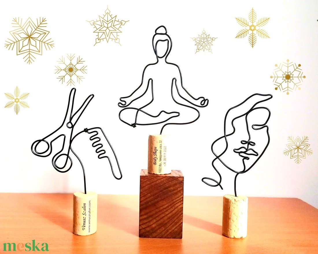 Kreatív karácsonyi ajándékötlet vendégeknek - vendégajándék fodrászoktól, kozmetikusoktól, masszőröktől stb. - karácsony - karácsonyi lakásdekoráció - karácsonyi lakásdíszek - Meska.hu