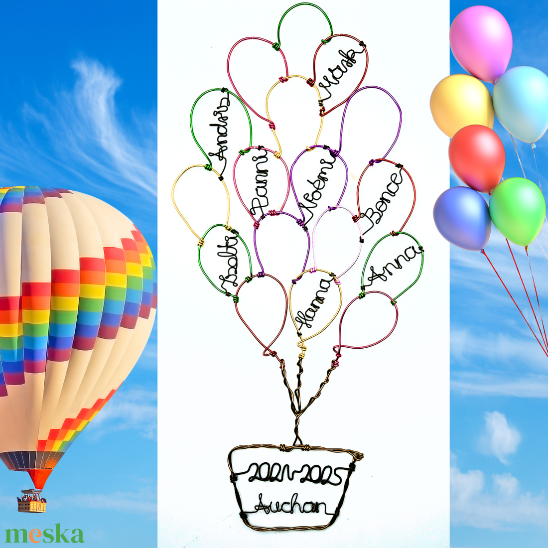Hőlégballon - Búcsúztató ajándék nyugdíjas és munkahelyet váltó kollégának, munkatársaknak - Munkahelyváltás - otthon & életmód - dekoráció - dísztárgy - Meska.hu Hőlégballon - Búcsúztató ajándék nyugdíjas és munkahelyet váltó kollégának, munkatársaknak - Munkahelyváltás - otthon & életmód - dekoráció - dísztárgy - Meska.hu
