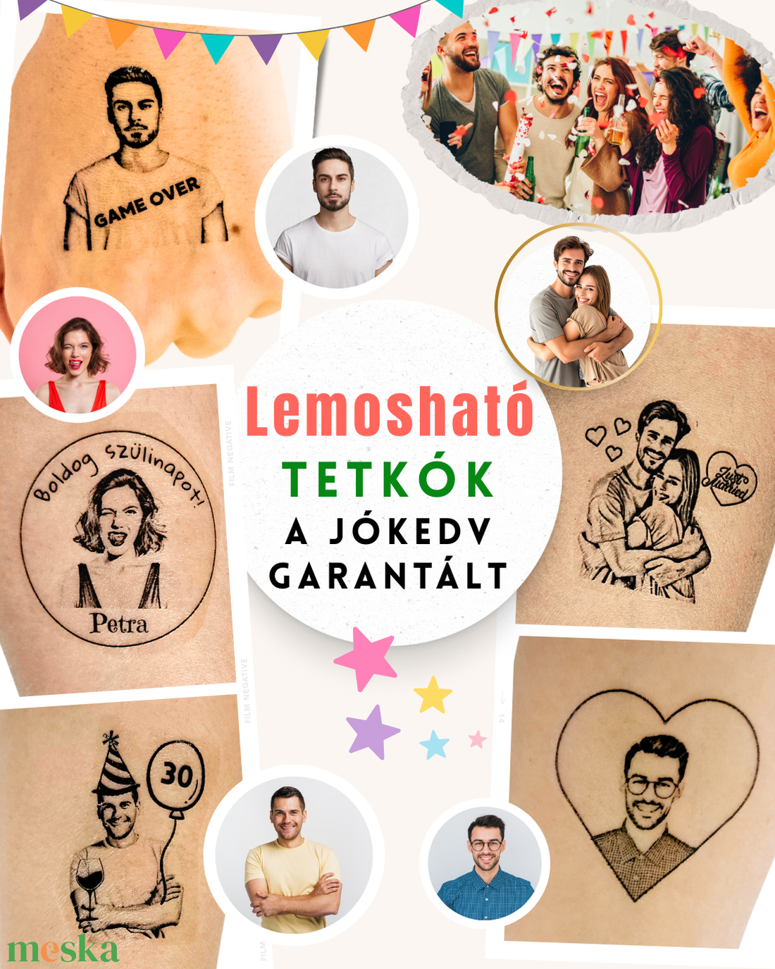 Ideiglenes tetkók esküvőre, lánybúcsúra, legénybúcsúra - Lemosható tetoválások egyedi ötletek alapján - Party kellék - esküvő - lánybúcsú - Meska.hu Ideiglenes tetkók esküvőre, lánybúcsúra, legénybúcsúra - Lemosható tetoválások egyedi ötletek alapján - Party kellék - esküvő - lánybúcsú - Meska.hu