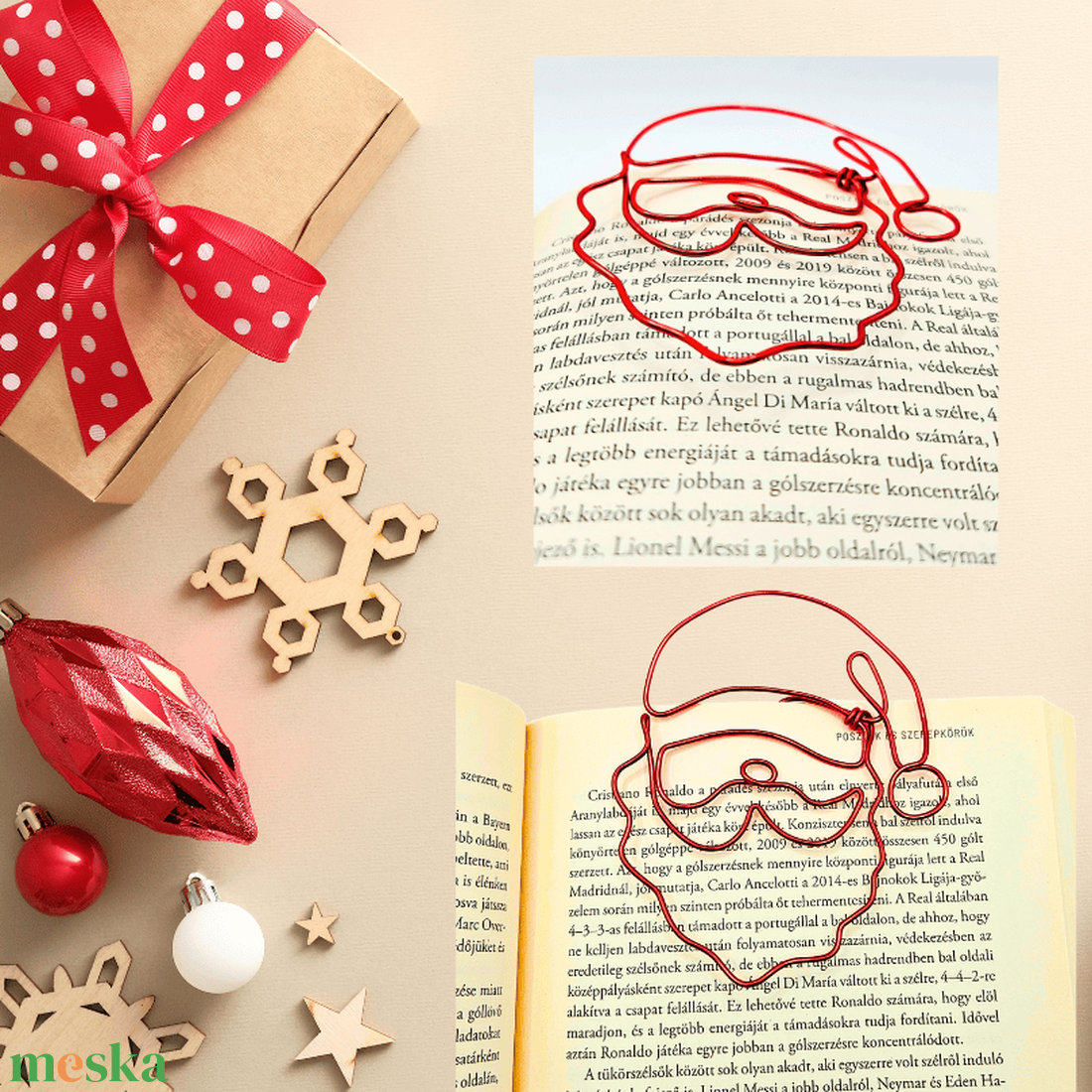 Mikulás / Télapó könyvjelzők drótból - apró, hasznos ajándékötlet a mikulás zsákba, mikulás csomagba gyerekeknek - könyv & zene - könyvjelző - Meska.hu Mikulás / Télapó könyvjelzők drótból - apró, hasznos ajándékötlet a mikulás zsákba, mikulás csomagba gyerekeknek - könyv & zene - könyvjelző - Meska.hu