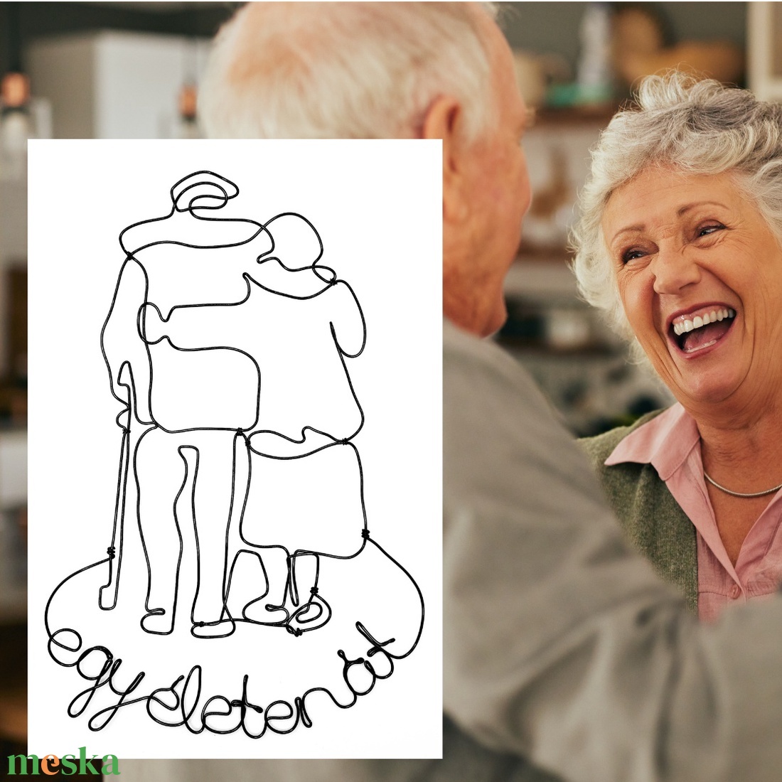 Egy életen át - drótból készült falikép / Romantikus, egyedi ajándék ötlet 20., 30., 40., 50. házassági évfordulóra - otthon & életmód - dekoráció - fali és függő dekoráció - falra akasztható dekor - Meska.hu Egy életen át - drótból készült falikép / Romantikus, egyedi ajándék ötlet 20., 30., 40., 50. házassági évfordulóra - otthon & életmód - dekoráció - fali és függő dekoráció - falra akasztható dekor - Meska.hu