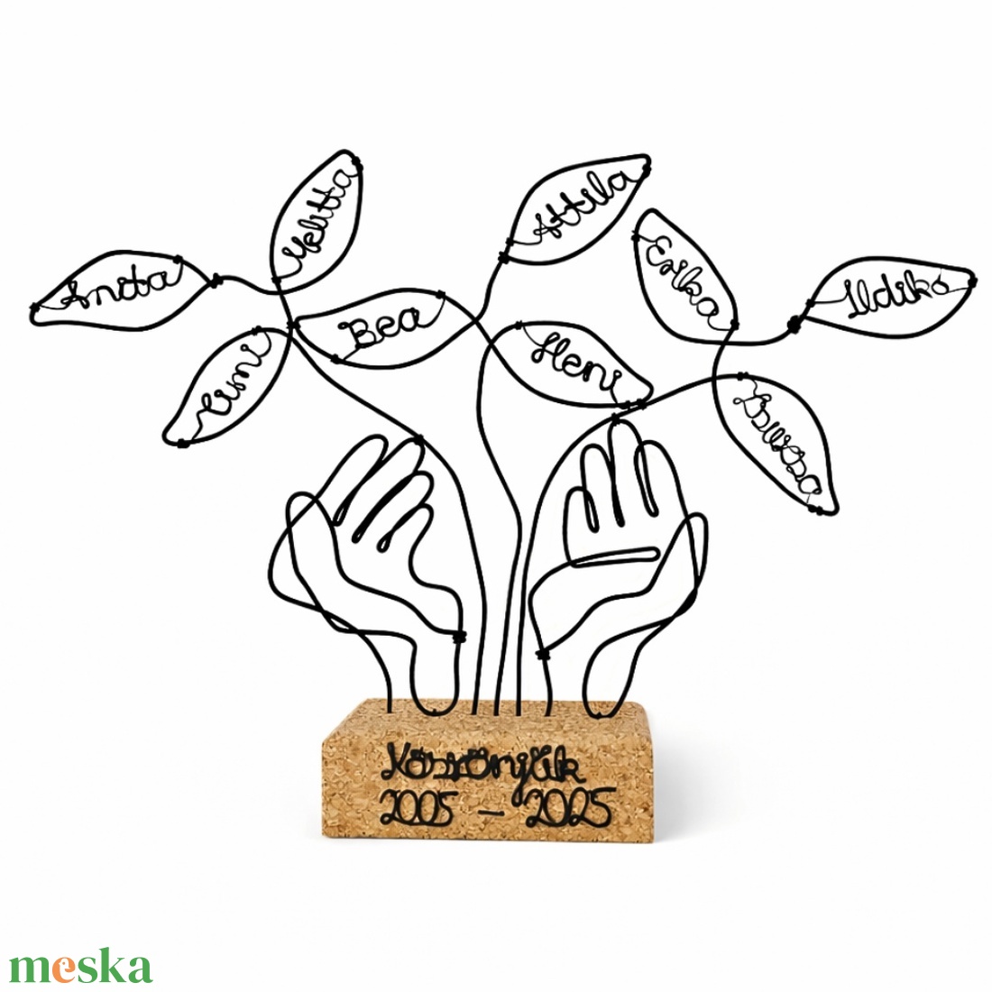 Közös búcsúajándék távozó kollégának - Ajándék ötlet távozó munkatársnak nyugdíjas búcsúztatóra - Munkahelyváltáskor - otthon & életmód - dekoráció - dekoratív figurák és szobrok - Meska.hu