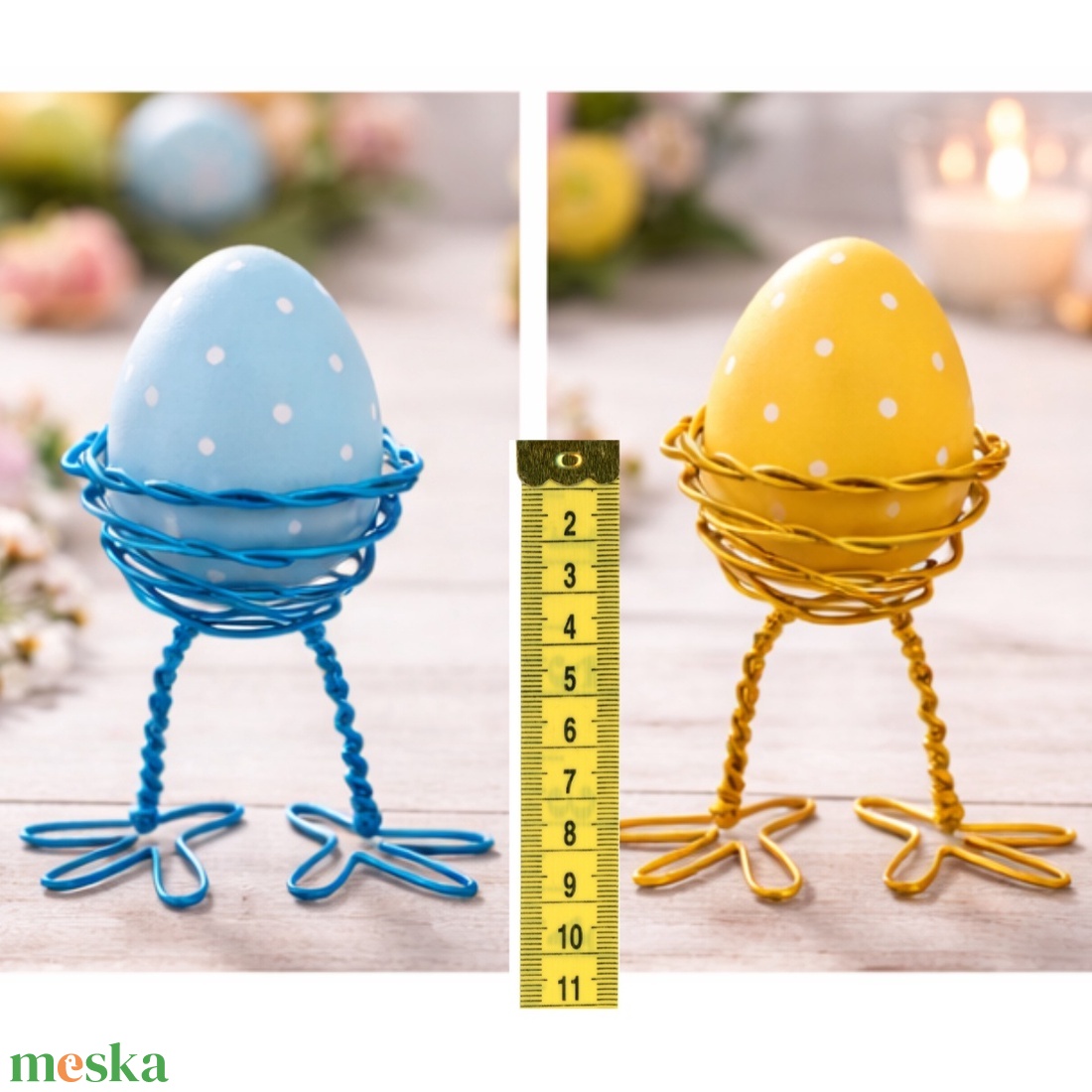 Húsvéti tojástartó � Vidám, színes tavaszi dekoráció és asztaldísz - Arany, kék, piros, pink és zöld színek - ajándék - otthon & életmód - dekoráció - asztal és polc dekoráció - asztaldísz - Meska.hu