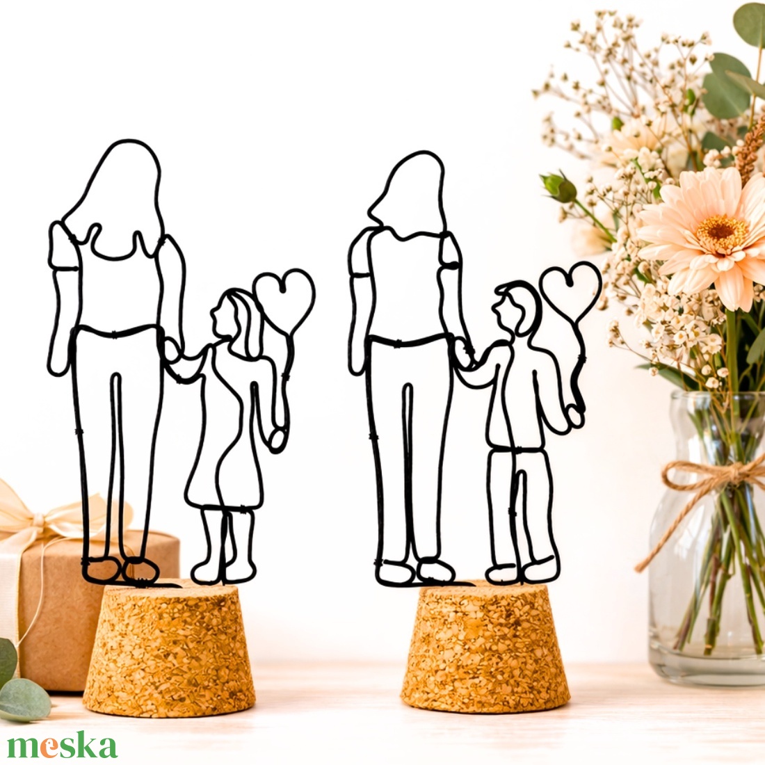 Egyedi, személyre szabható Anyák napi ajándék édesanyának, nagymamának, keresztanyának - Anyák napjára szeretettel - otthon & életmód - dekoráció - dísztárgy - Meska.hu