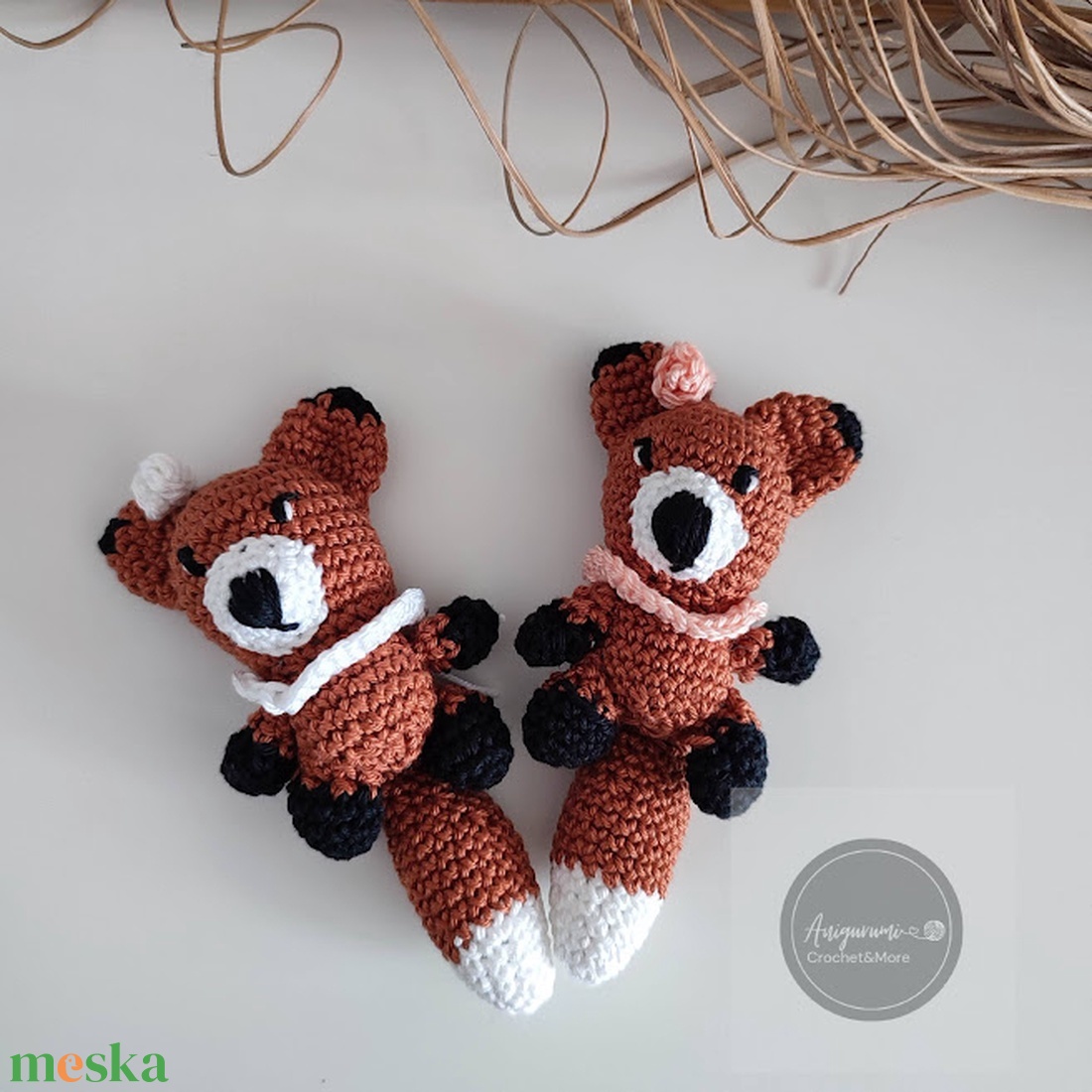 Horgolt kicsi róka - játék & sport - plüssállat & játékfigura - róka - Meska.hu Horgolt kicsi róka - játék & sport - plüssállat & játékfigura - róka - Meska.hu