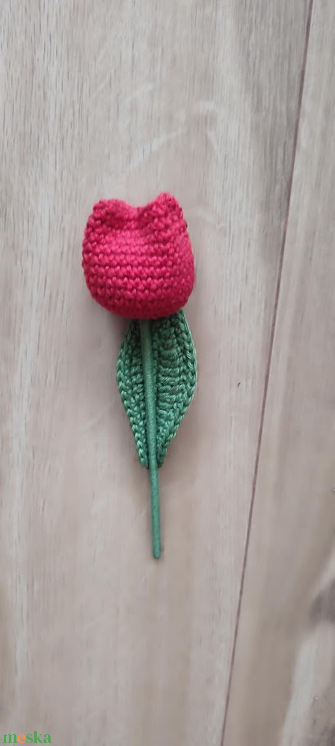Horgolt mini tulipán- 1 szál - otthon & életmód - dekoráció - virágdísz és tartó - csokor & virágdísz - Meska.hu Horgolt mini tulipán- 1 szál - otthon & életmód - dekoráció - virágdísz és tartó - csokor & virágdísz - Meska.hu