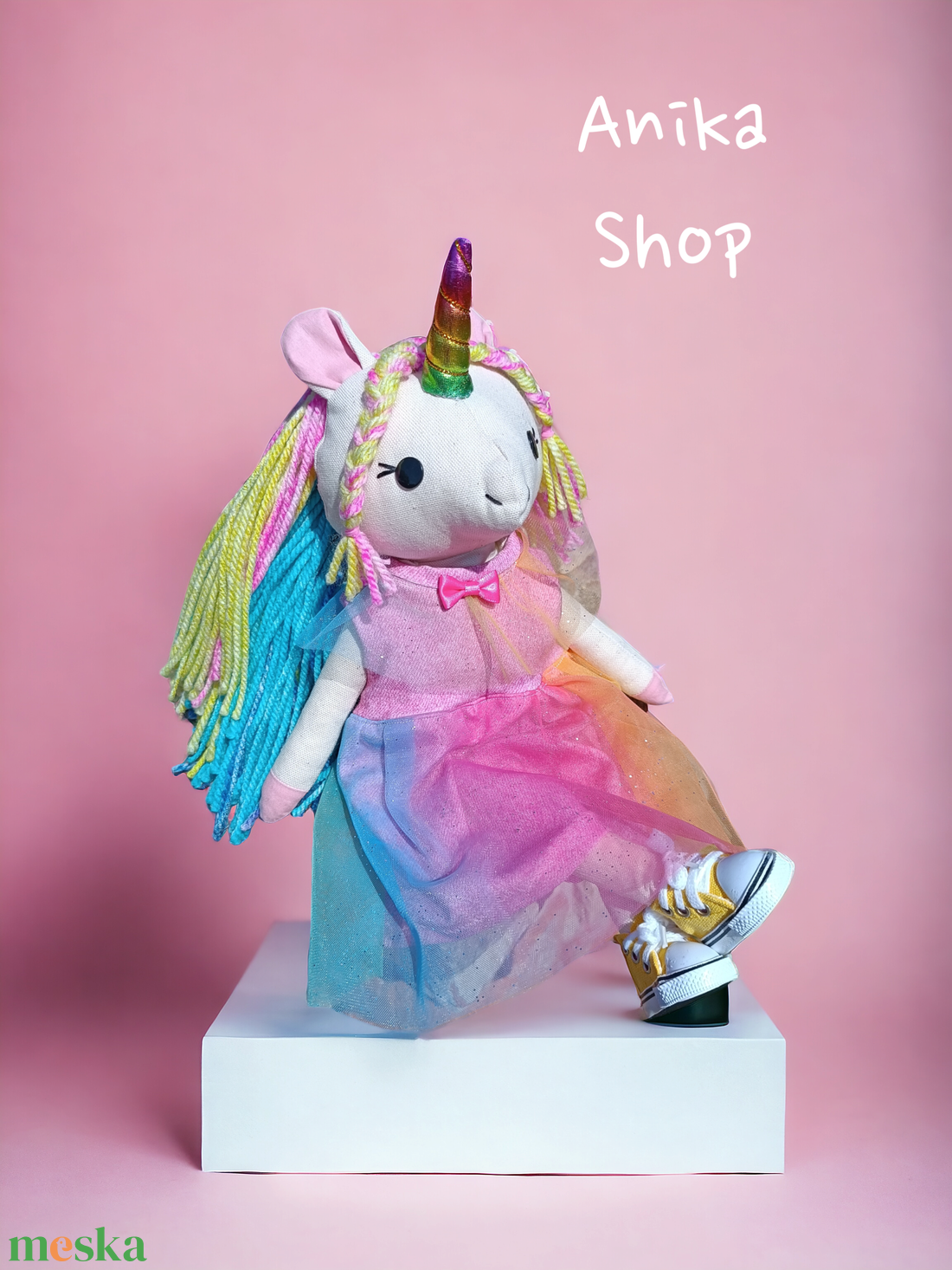 Parajdi sóbabák Unikornis  - játék & sport - baba & babaház - öltöztethető baba - Meska.hu