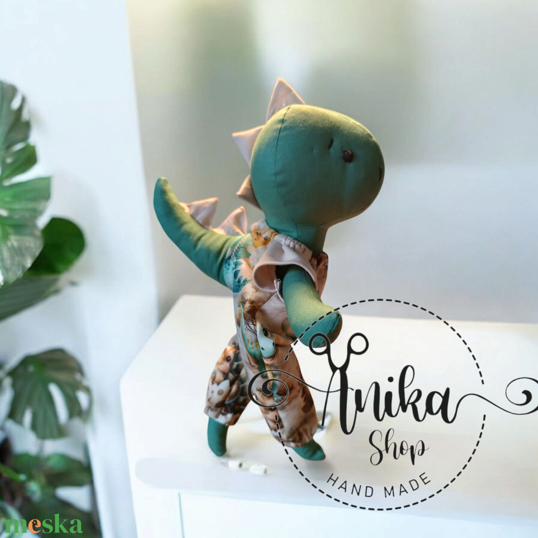 Öltöztetős Dínó baba zöld - játék & sport - baba & babaház - öltöztethető baba - Meska.hu Öltöztetős Dínó baba zöld - játék & sport - baba & babaház - öltöztethető baba - Meska.hu