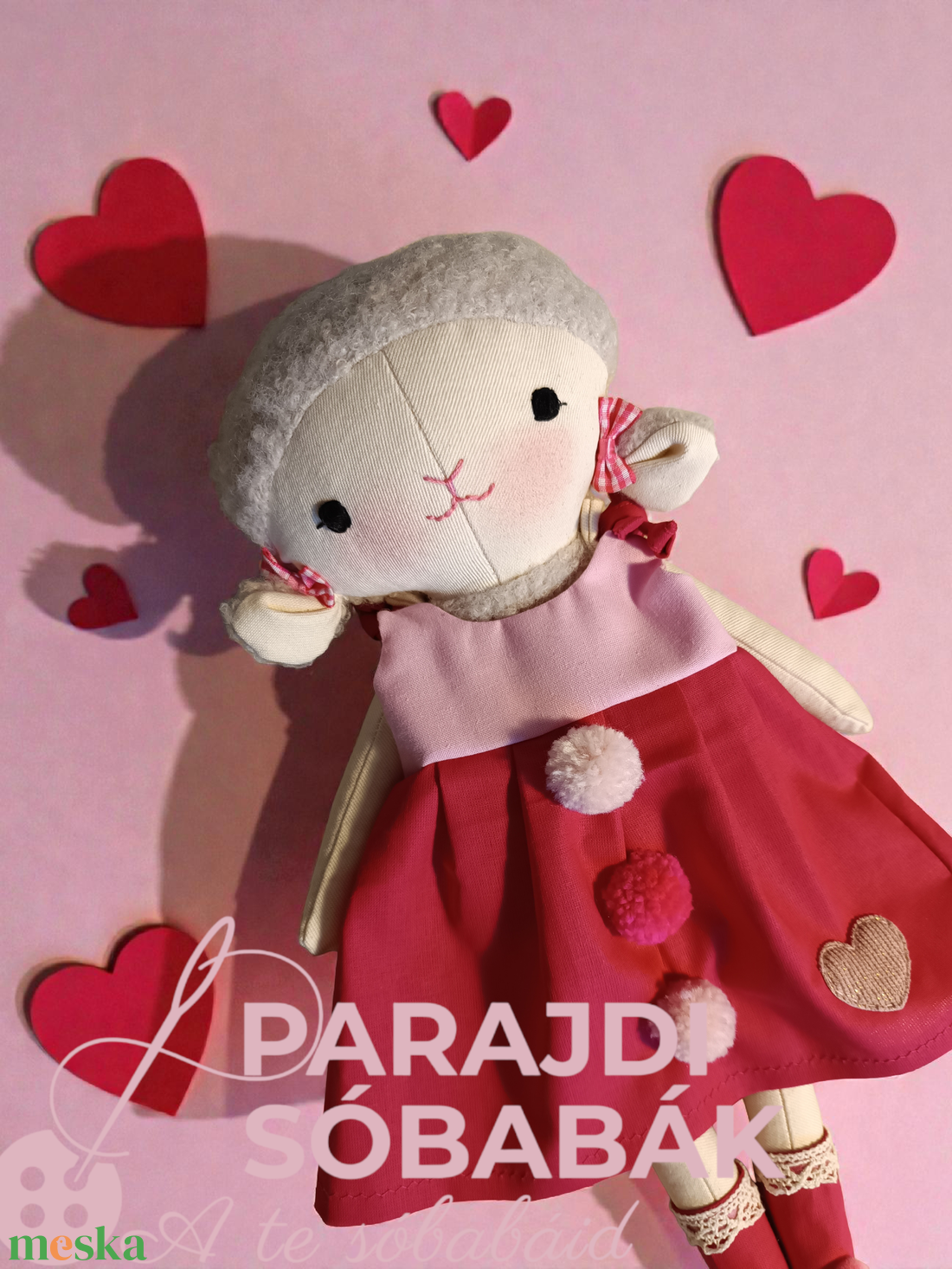 Parajdi Sóbabák- Bárány  - játék & sport - baba & babaház - öltöztethető baba - Meska.hu