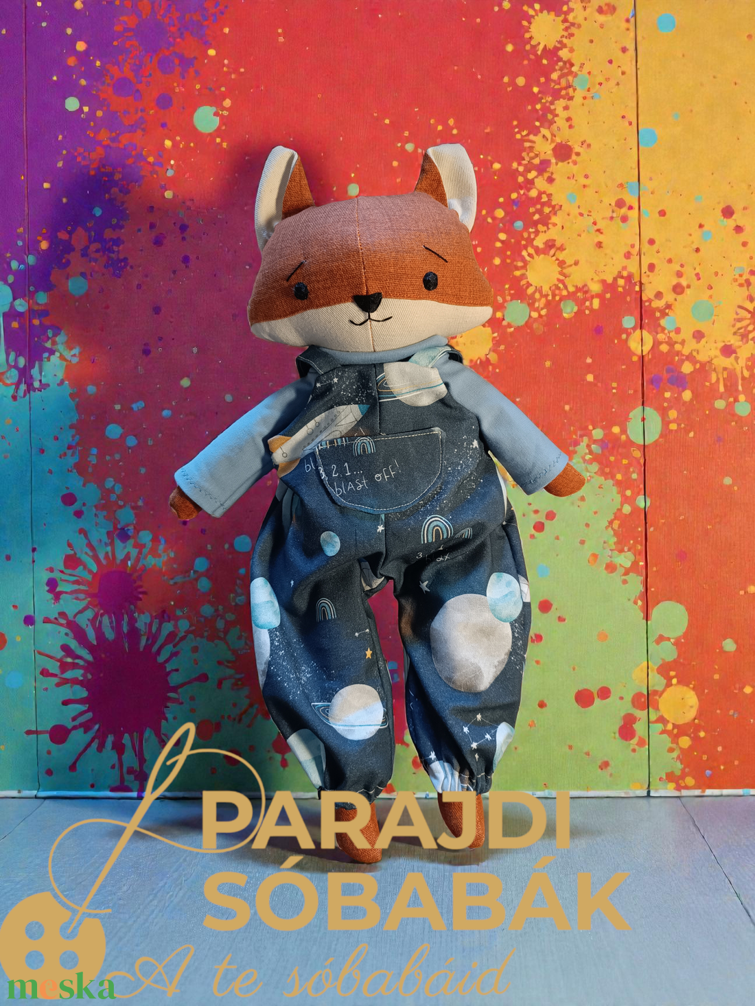 Parajdi Sóbabák - Róka  - játék & sport - baba & babaház - játékbaba, babakellék - Meska.hu