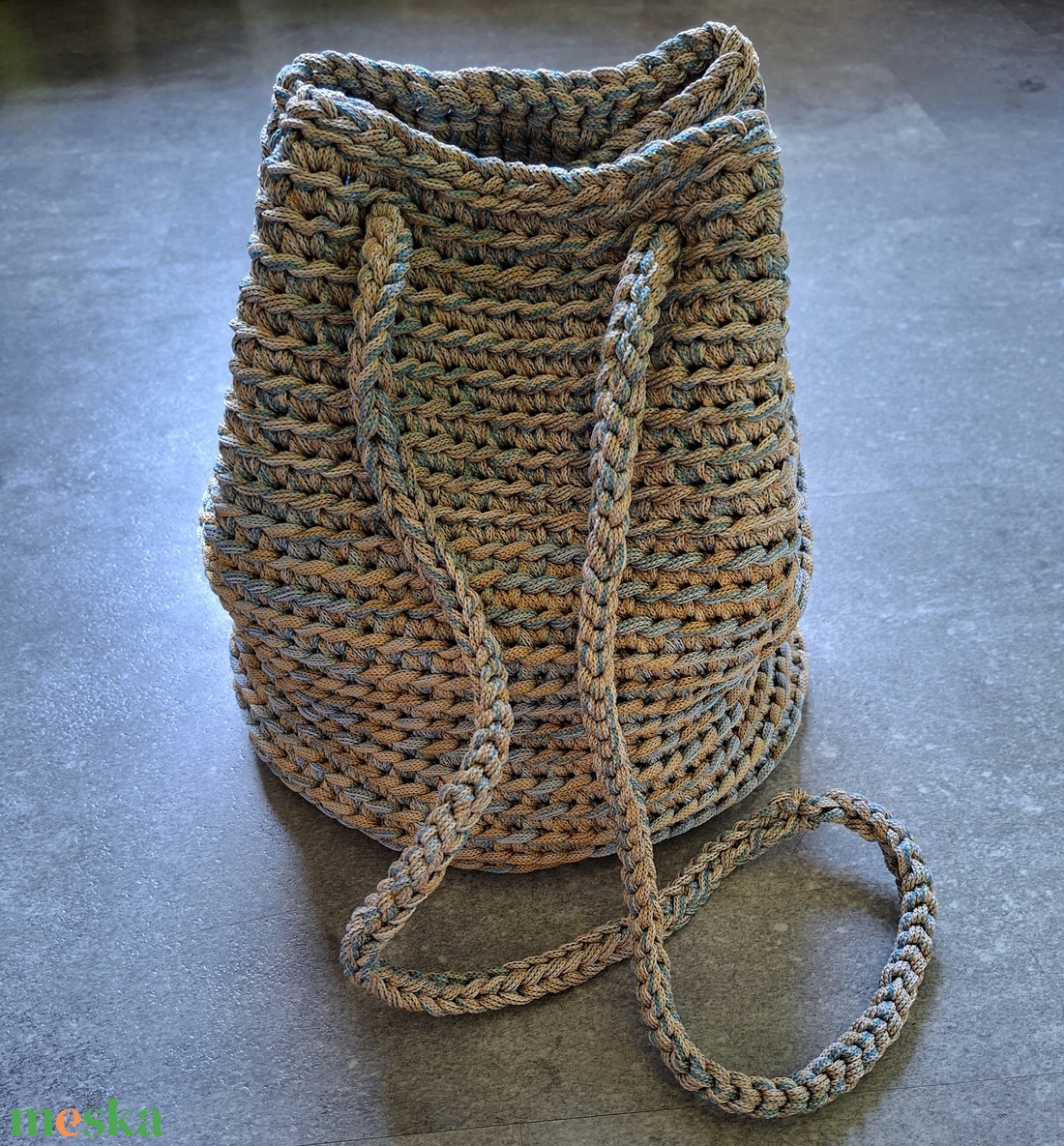 Horgolt batyu - crossbody - táska & tok - kézitáska & válltáska - vállon átvethető táska - Meska.hu