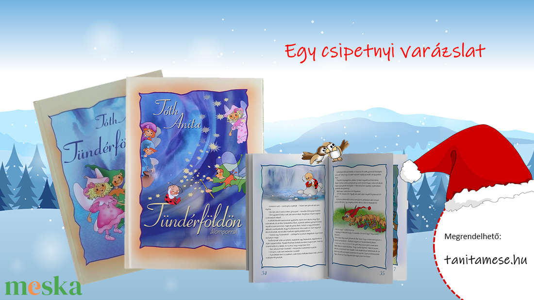 Tündérföldön + Tündérföldön álomporral mesekönyvek együtt - könyv & zene - könyv - Meska.hu