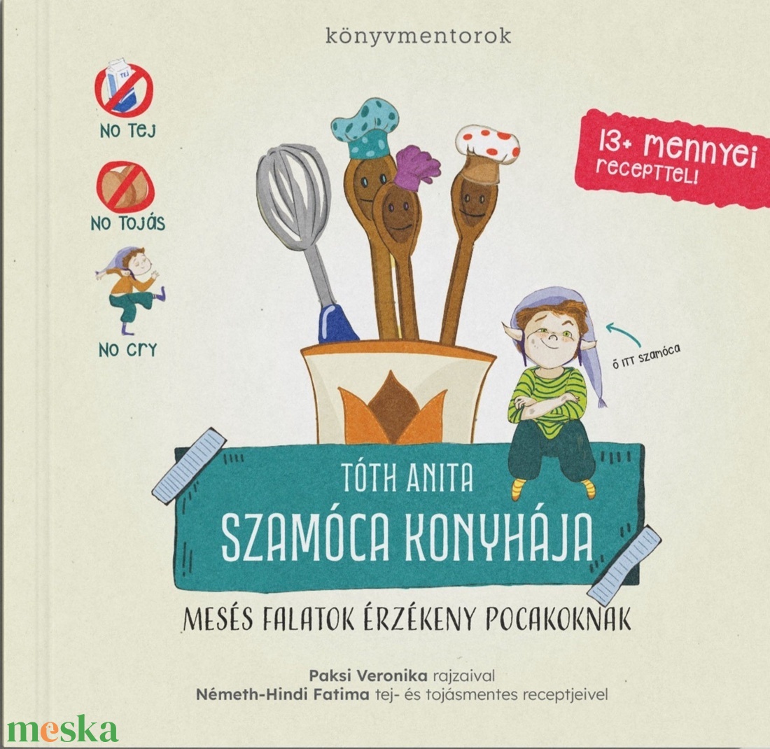 Szamóca konyhája - könyv & zene - könyv - Meska.hu