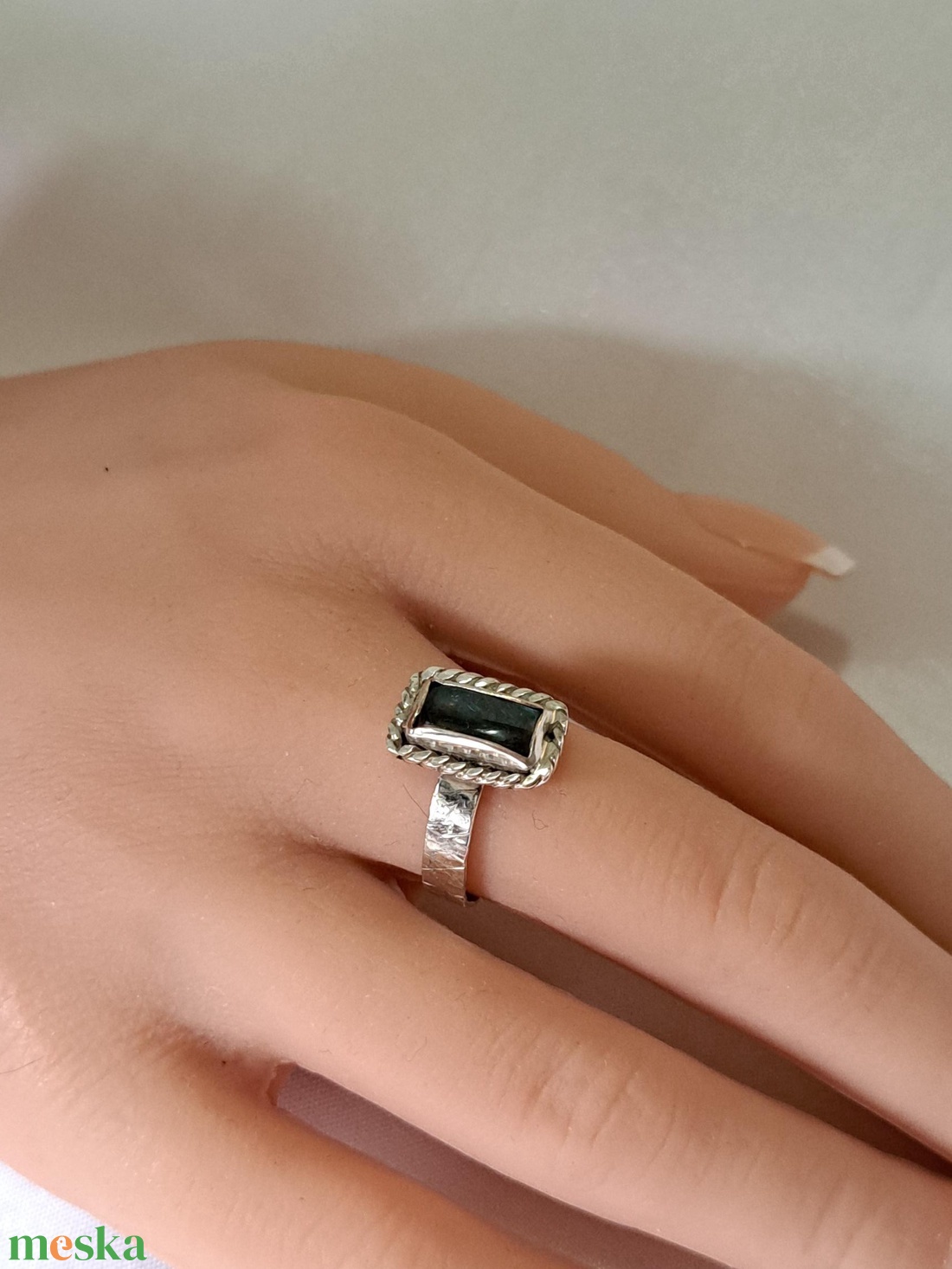 Labradorit gyűrű - ékszer - gyűrű - statement gyűrű - Meska.hu