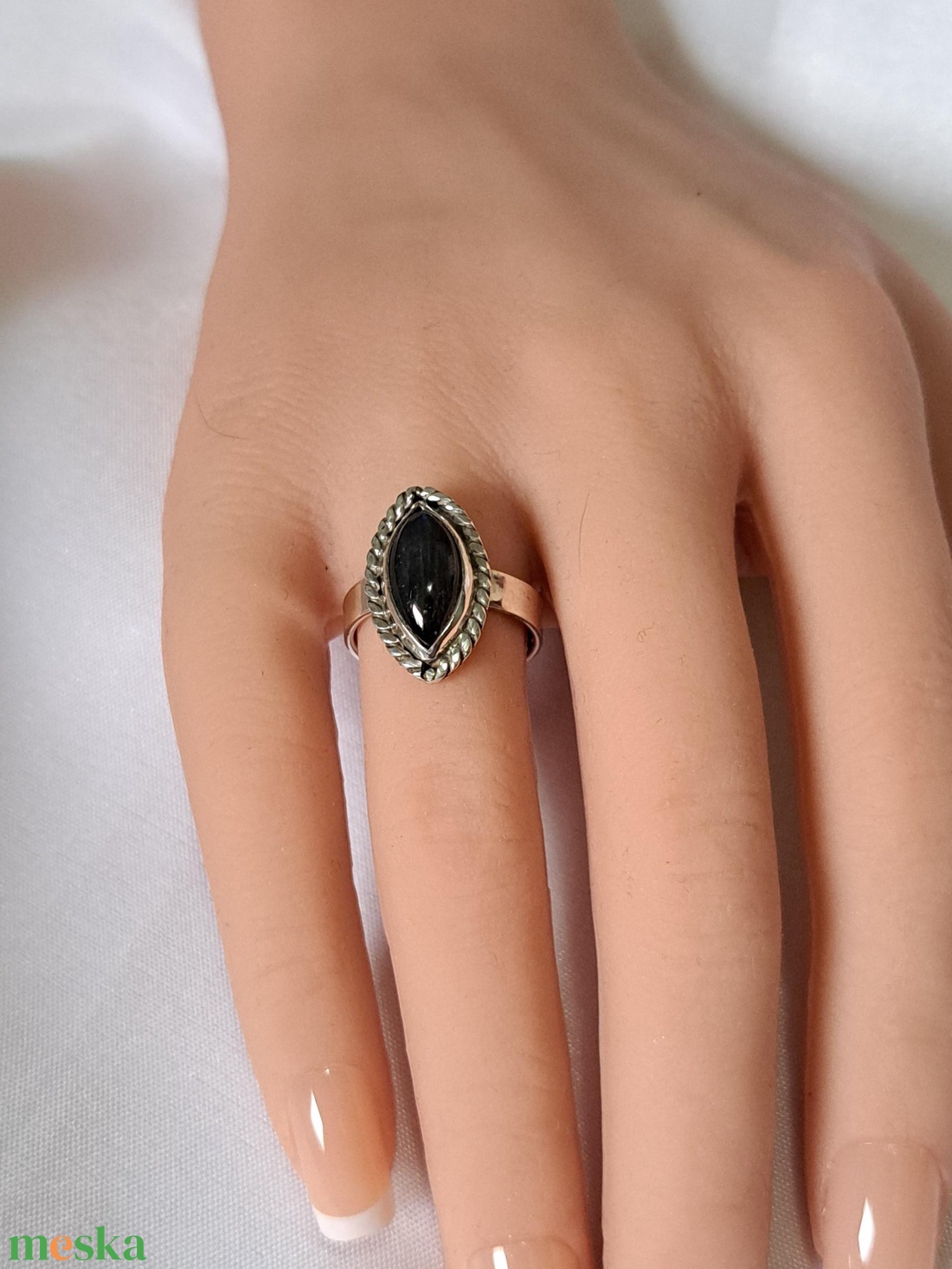 Kék Labradorit gyűrű - ékszer - gyűrű - statement gyűrű - Meska.hu