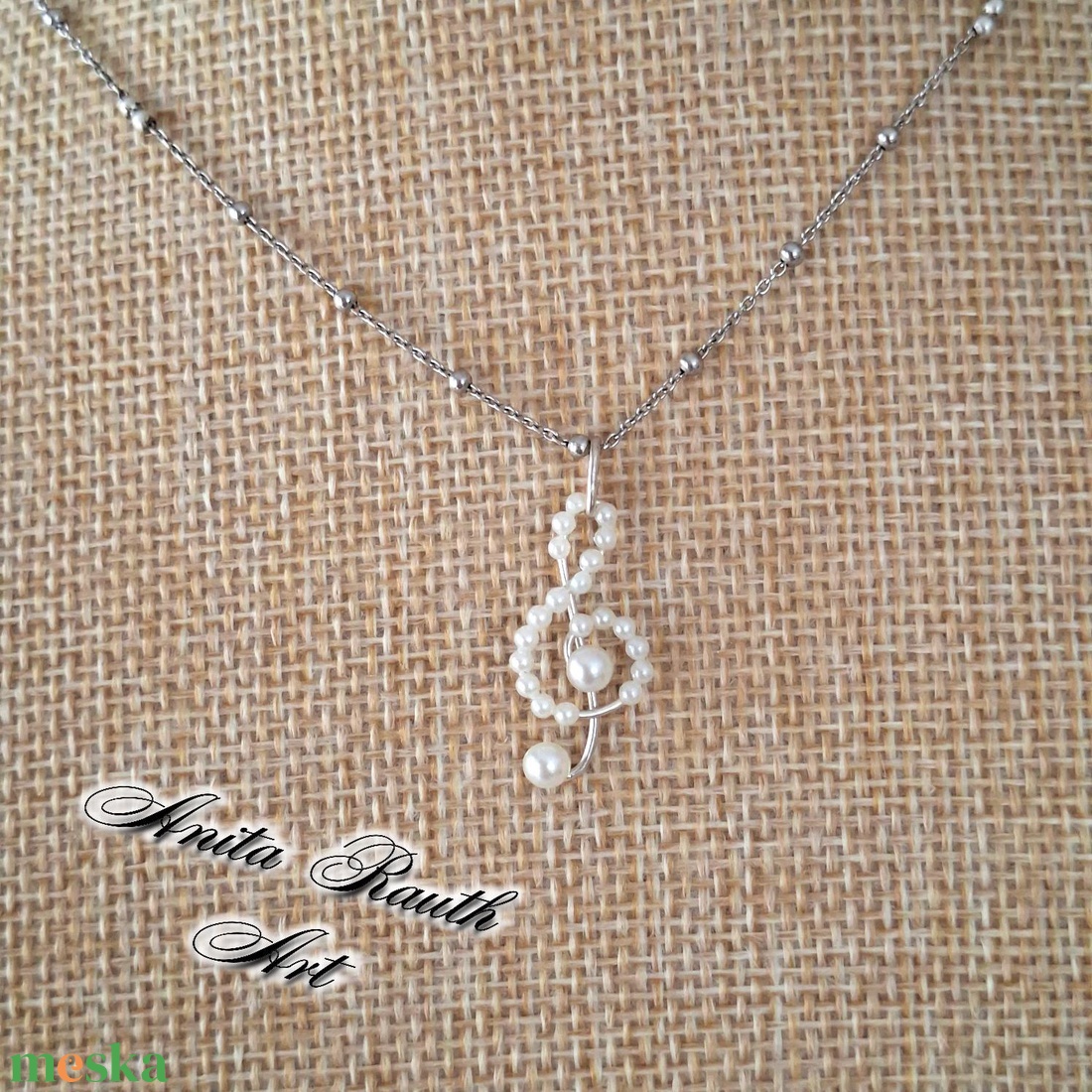 Vioninkulcs medál  - ékszer - nyaklánc - medál - Meska.hu