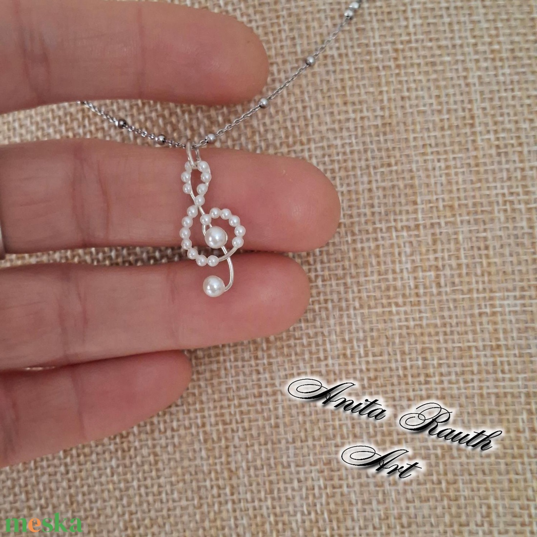 Vioninkulcs medál  - ékszer - nyaklánc - medál - Meska.hu