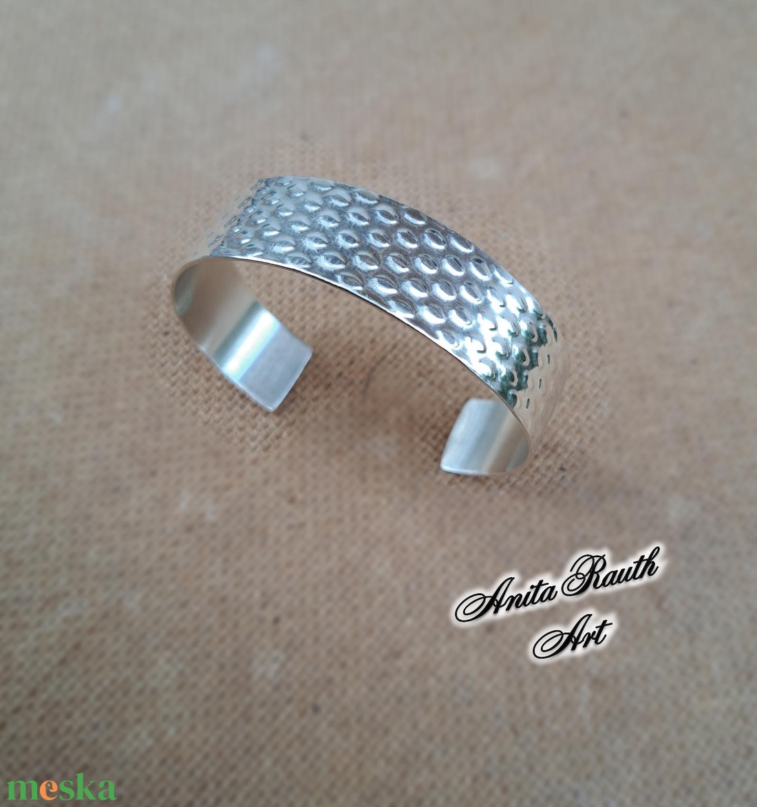 Lenyomatos karperec - ékszer - karkötő - karperec - Meska.hu