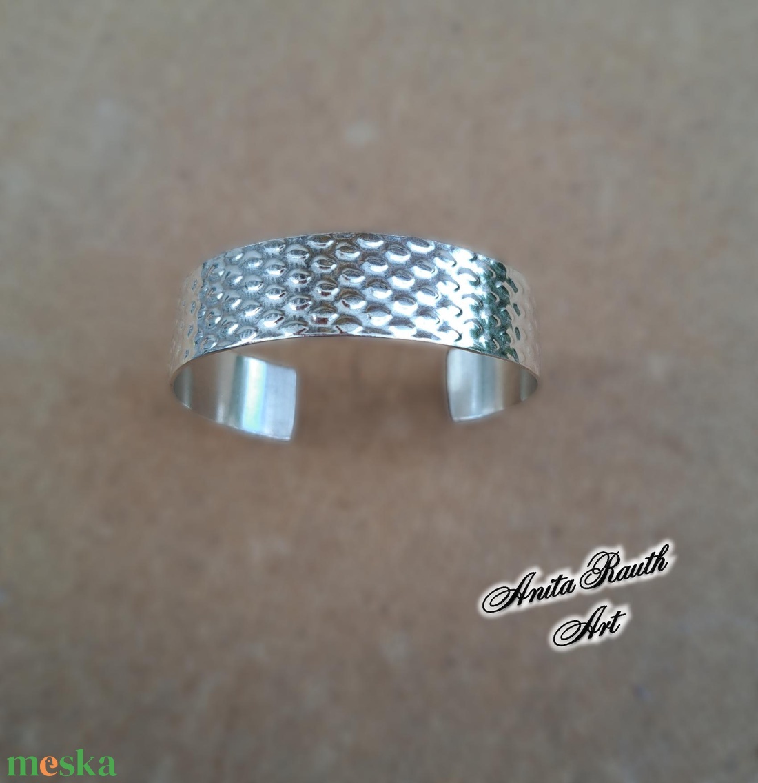 Lenyomatos karperec - ékszer - karkötő - karperec - Meska.hu