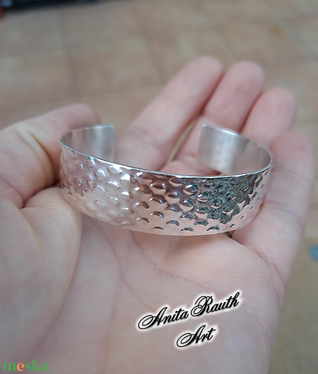 Lenyomatos karperec - ékszer - karkötő - karperec - Meska.hu