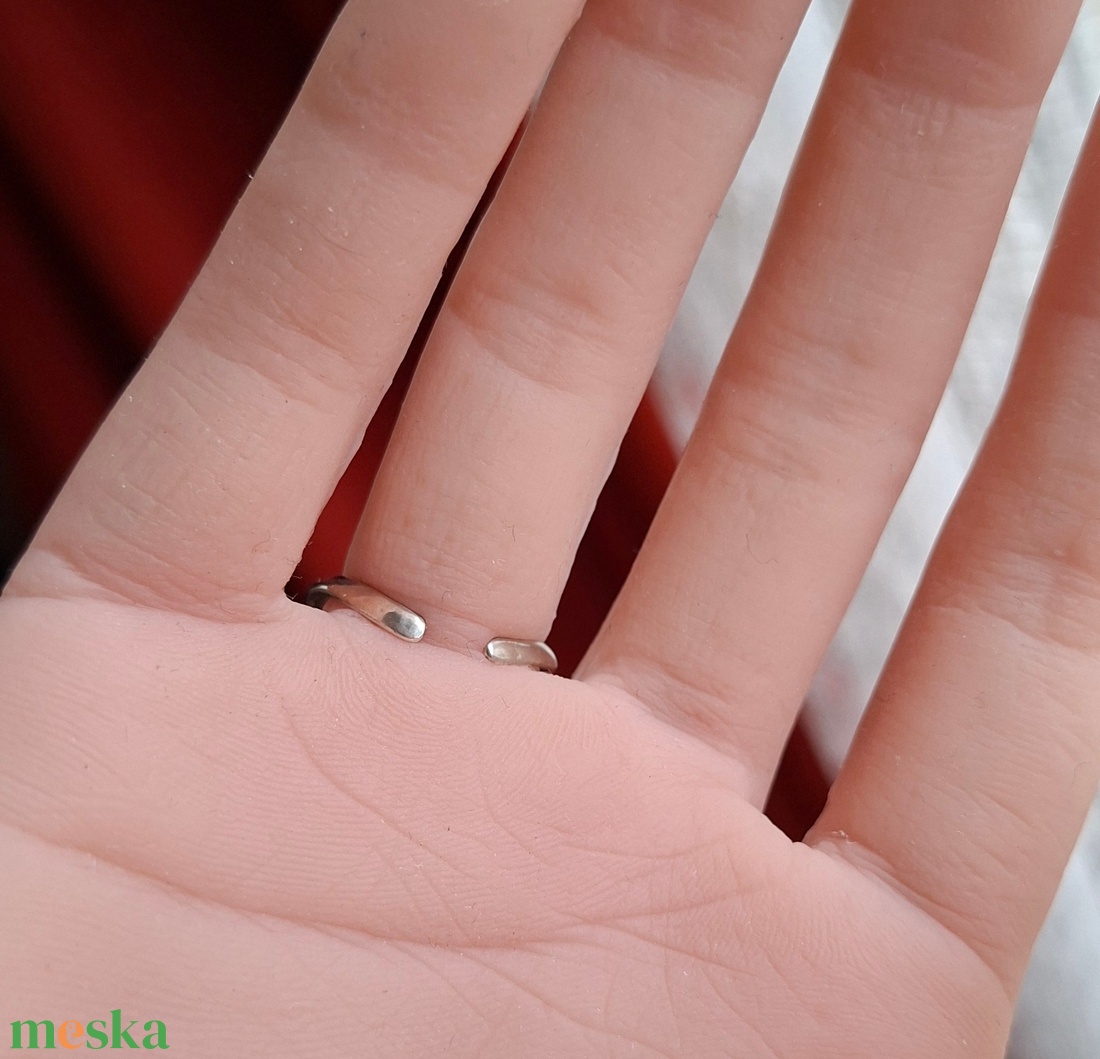 Lila türkiz gyűrű - ékszer - gyűrű - statement gyűrű - Meska.hu