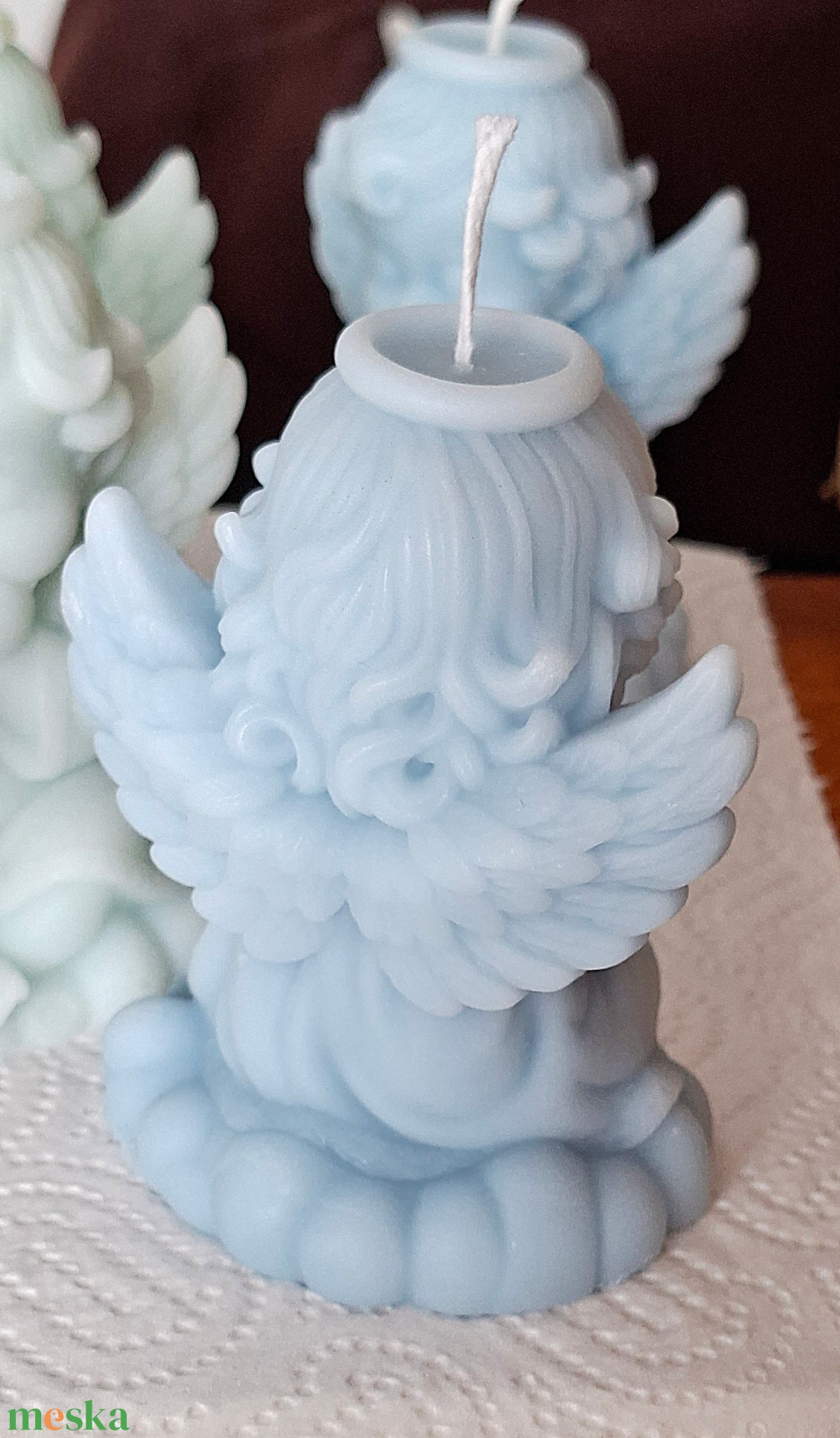Angyalka gyertyák - otthon & életmód - gyertya, illat, aroma - gyertya - Meska.hu