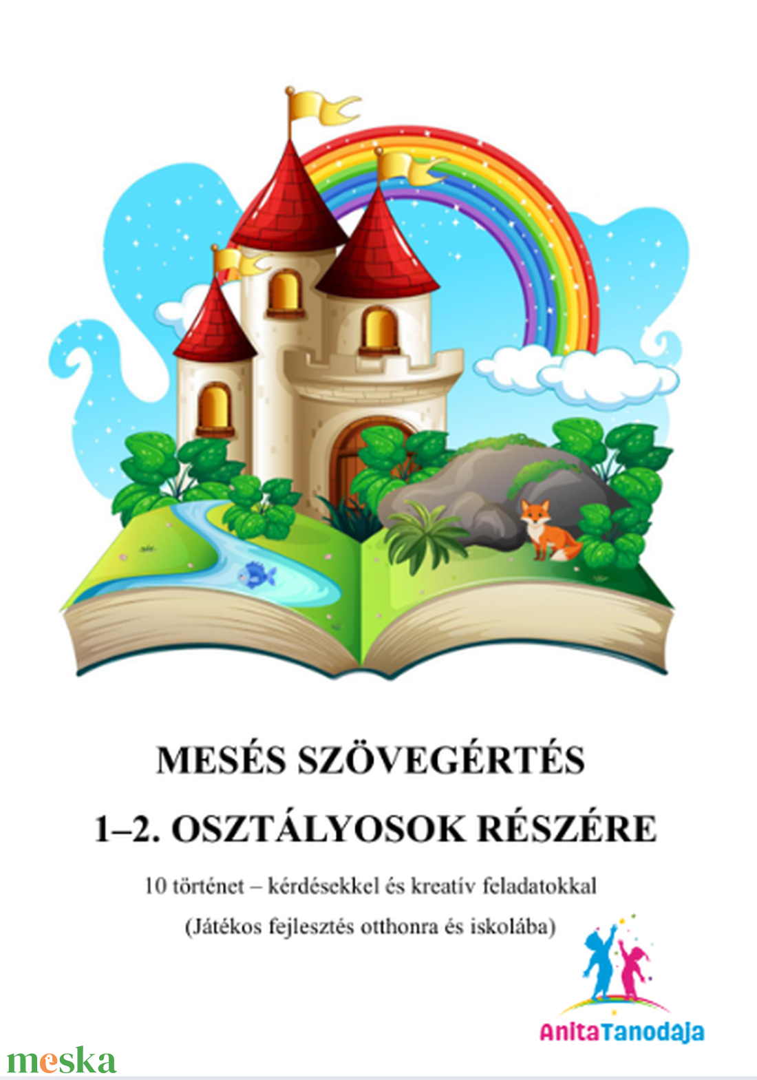 Mesés szövegértés gyerekeknek I. rész (1-2. osztály) - játék & sport - készségfejlesztő és logikai játék - oktató játékok - Meska.hu