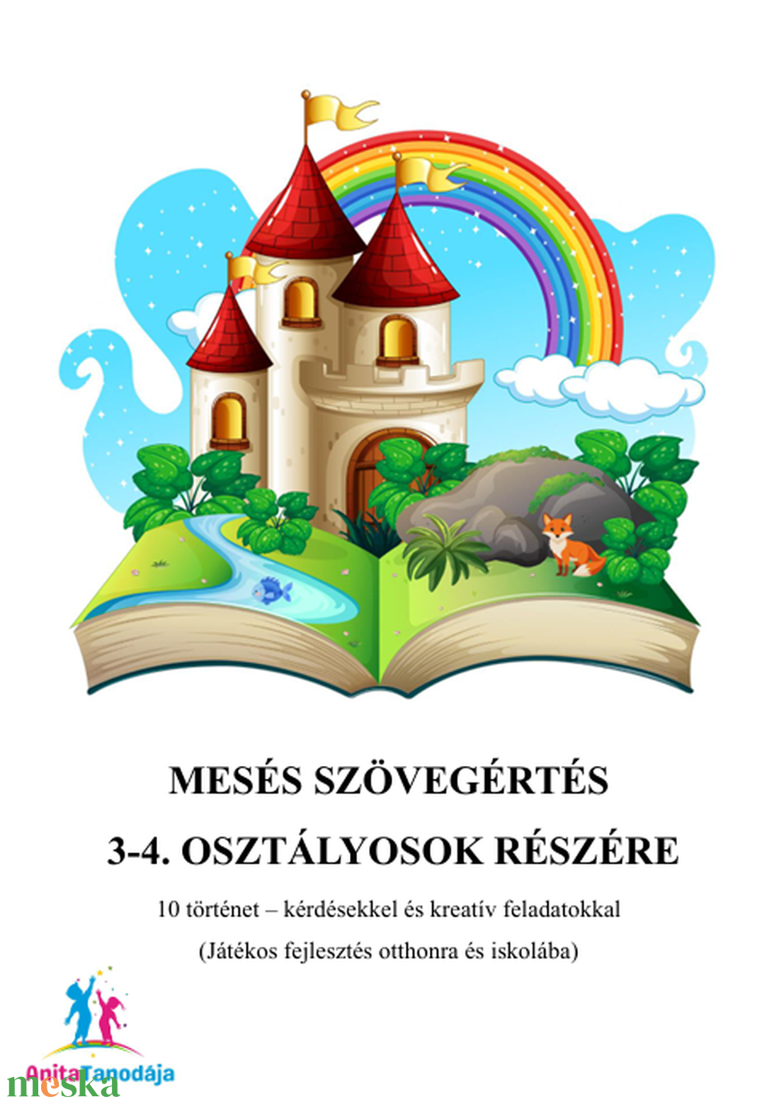 Mesés szövegértés gyerekeknek II. rész (3-4. osztály) - játék & sport - készségfejlesztő és logikai játék - oktató játékok - Meska.hu